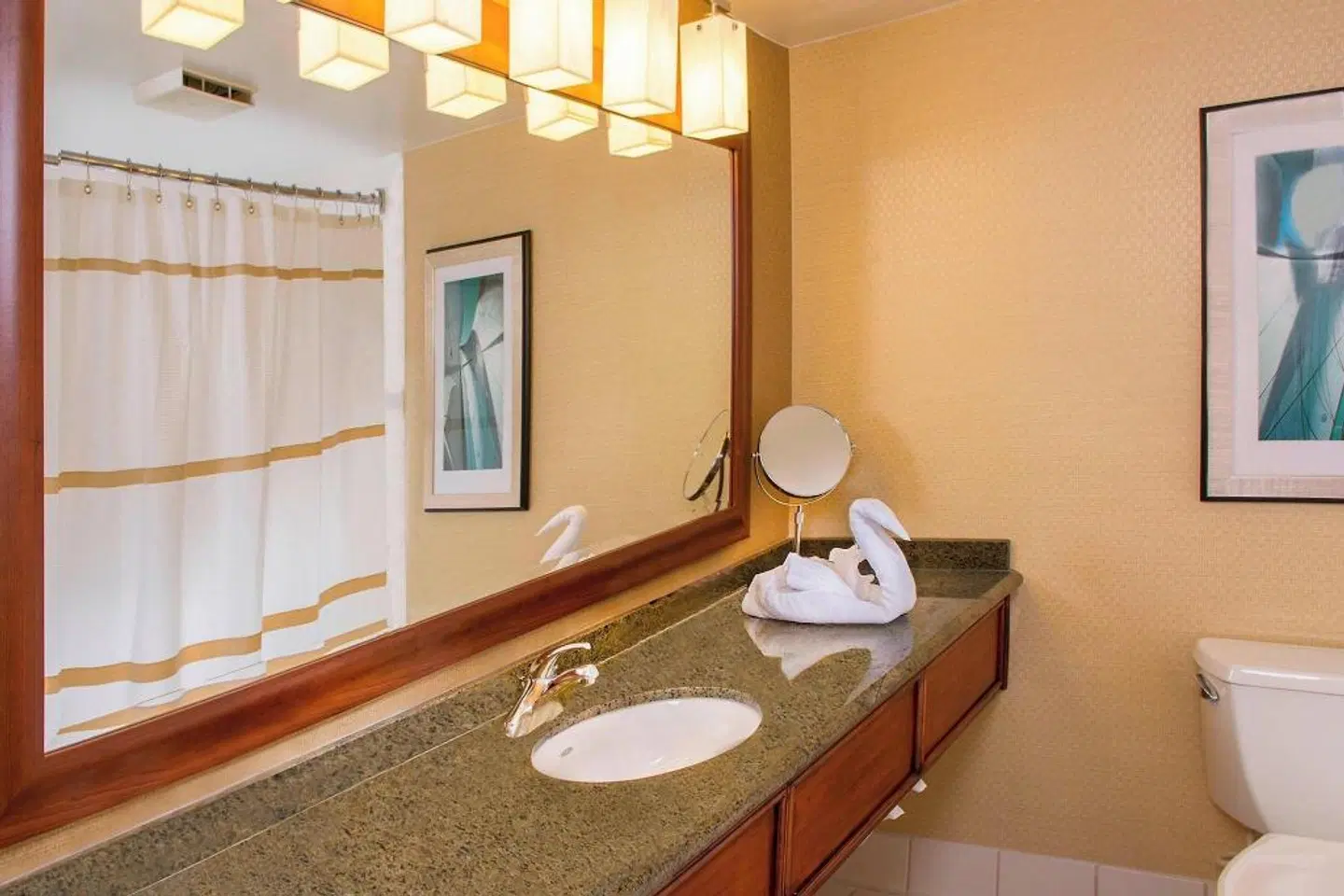 BWI Airport Marriott Badezimmer