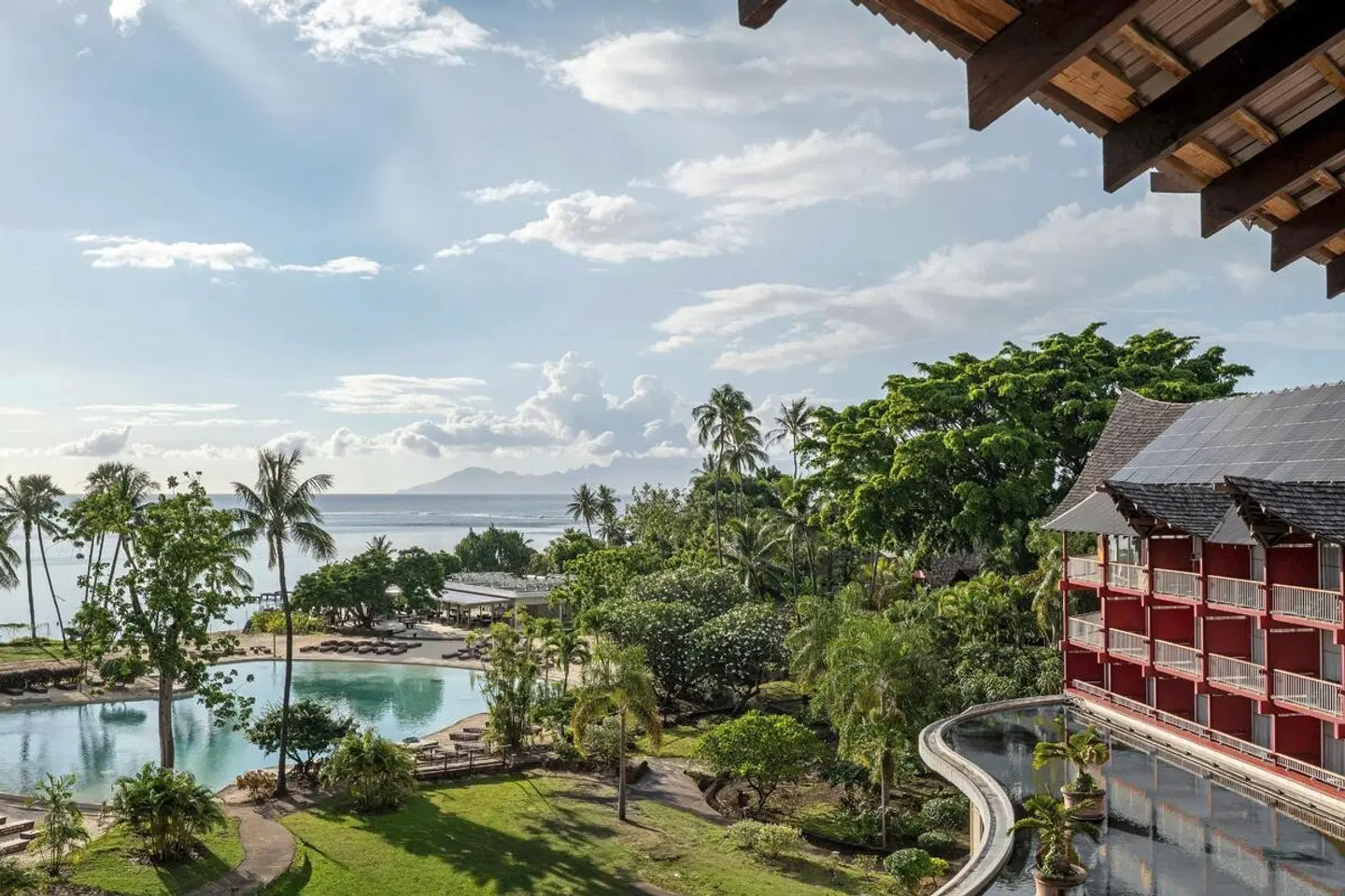 Tahiti Lagoon Resort Garten