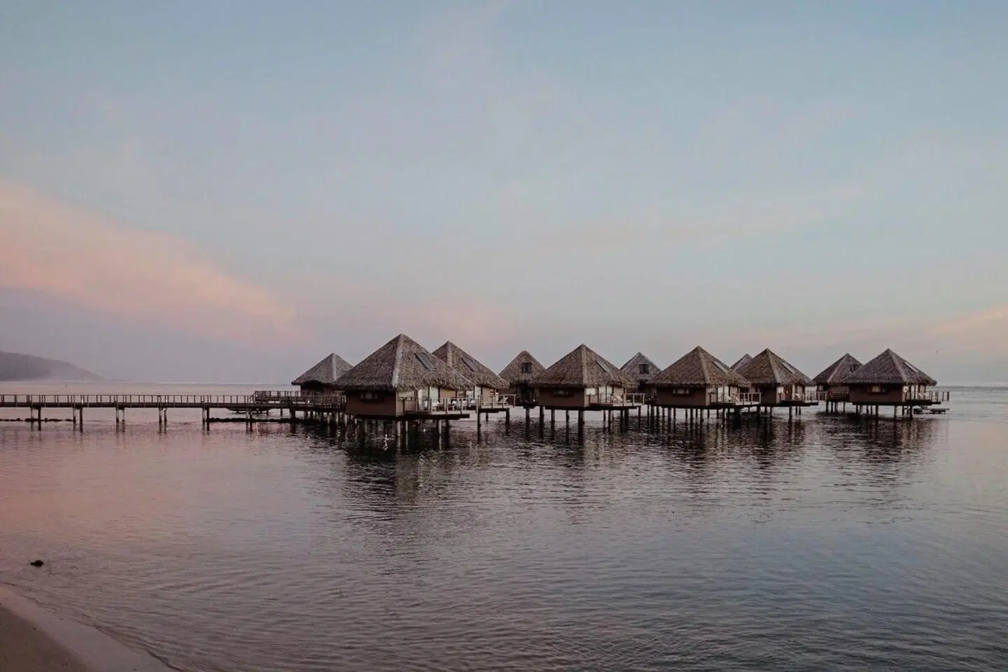 Tahiti Lagoon Resort Strand