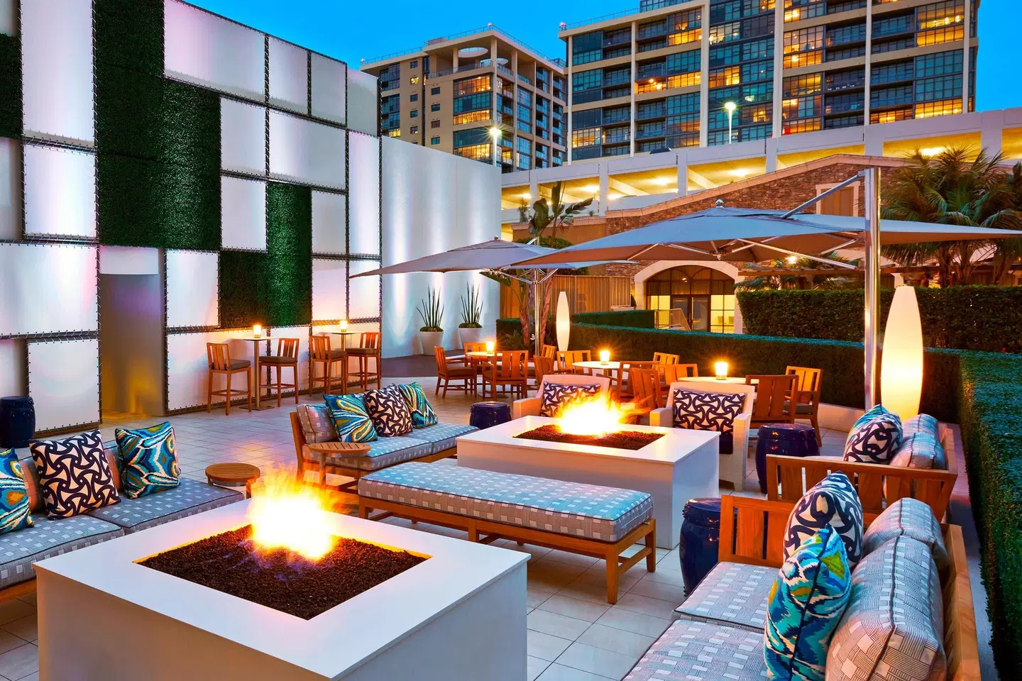 Irvine Marriott Terrasse