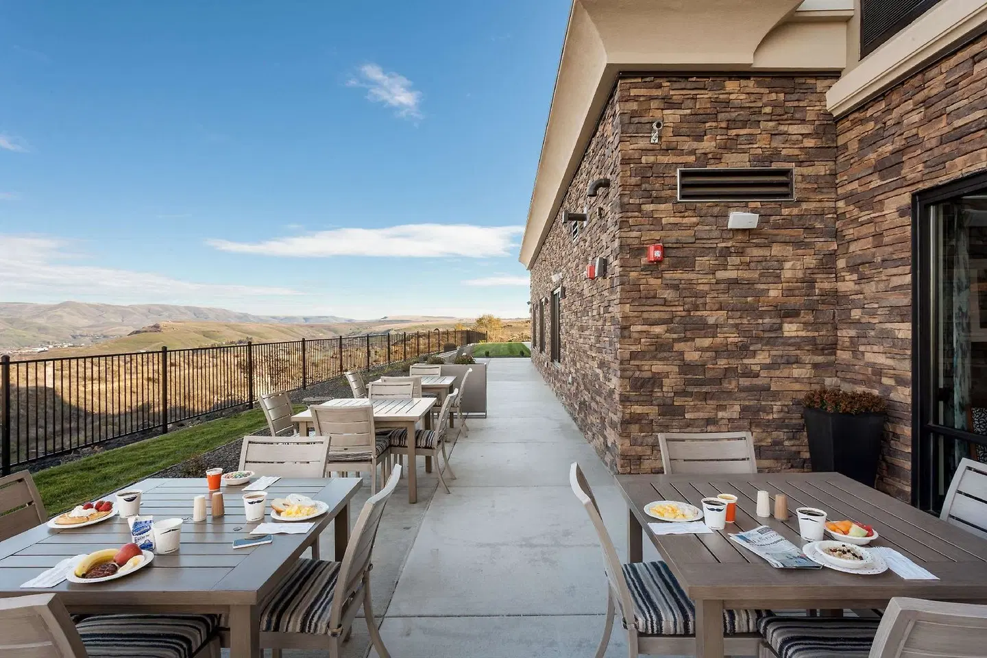 Hampton Inn Lewiston Terrasse