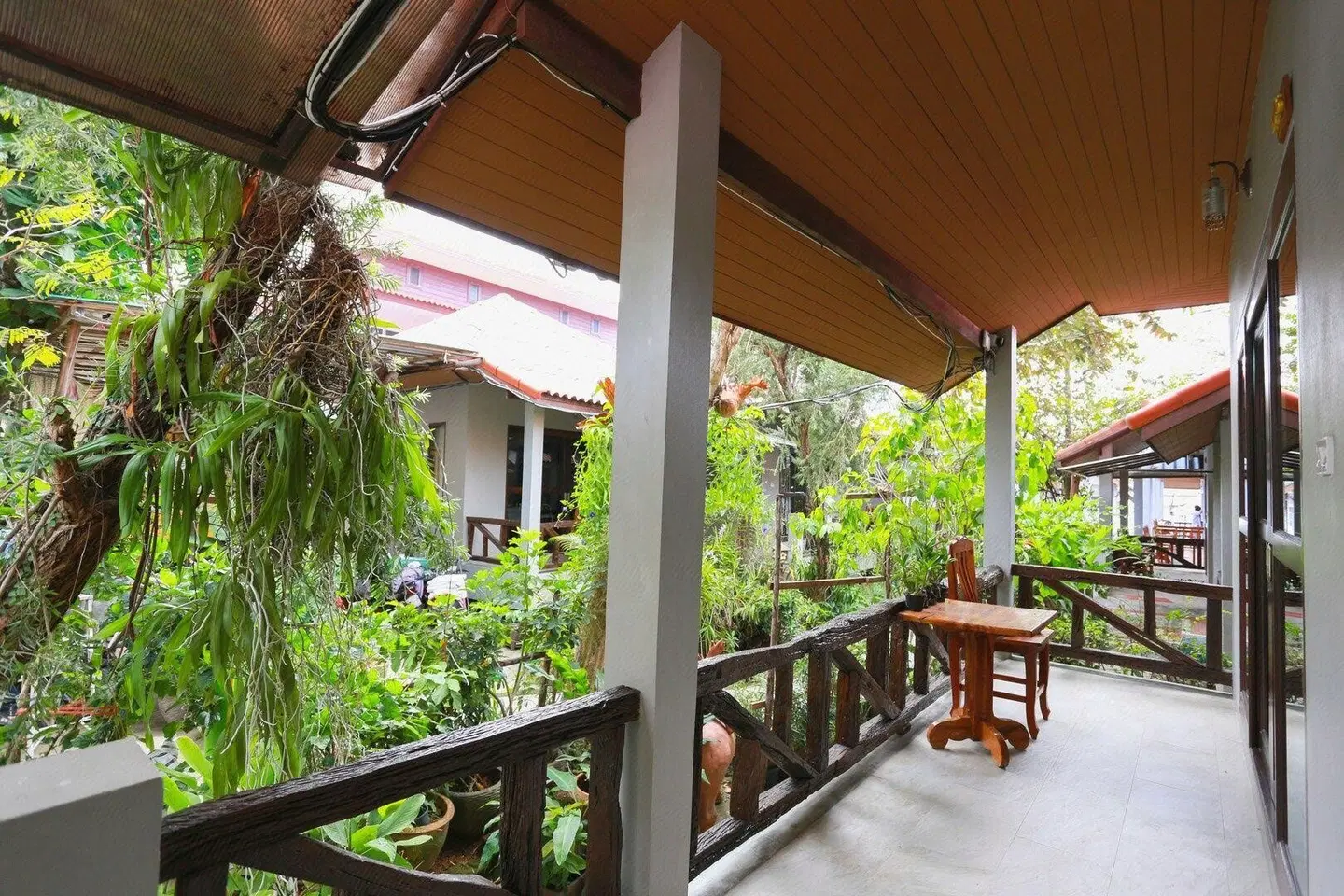Sang Aroon Bungalow Terrasse