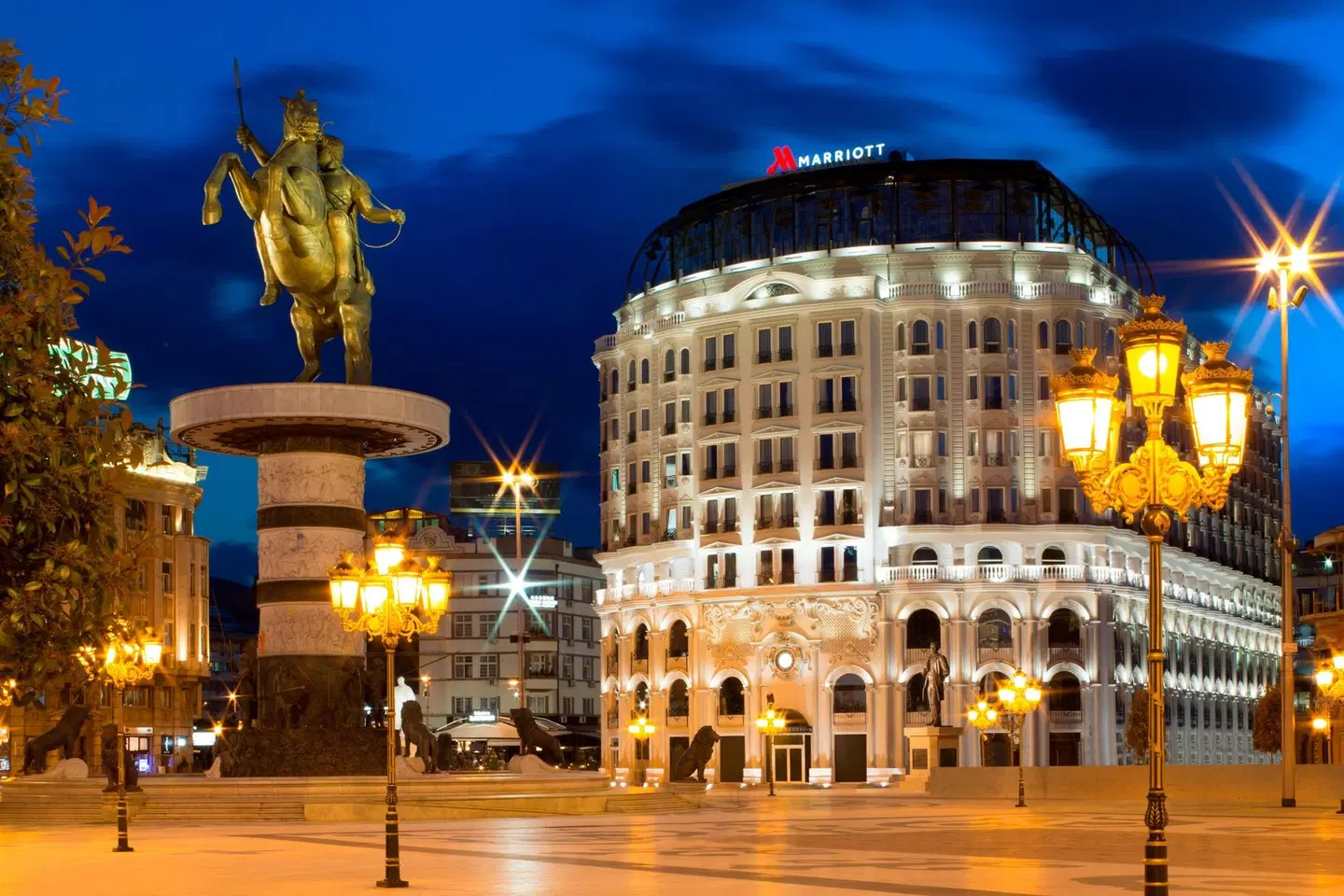 Skopje Marriott Hotel EXTERIOR