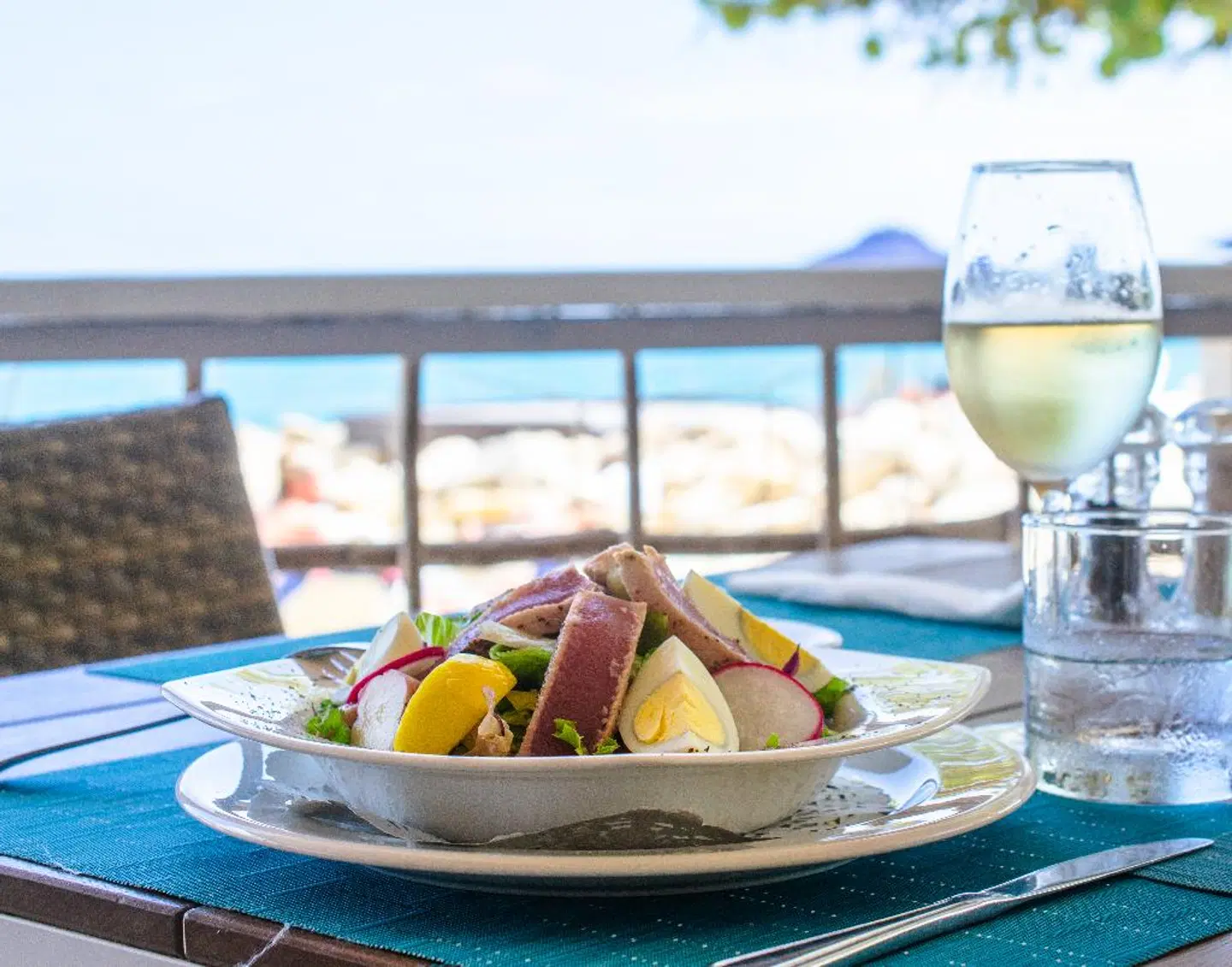Siboney Beach Club Terrasse