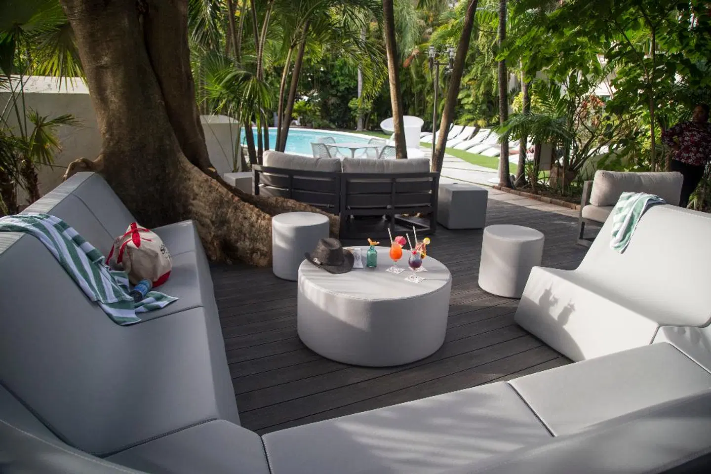 Siboney Beach Club Terrasse