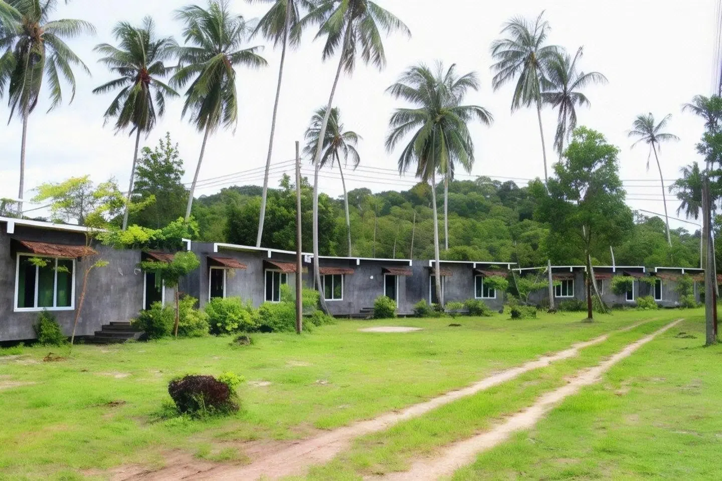 Siam Beach Resort, Koh Kood Garten