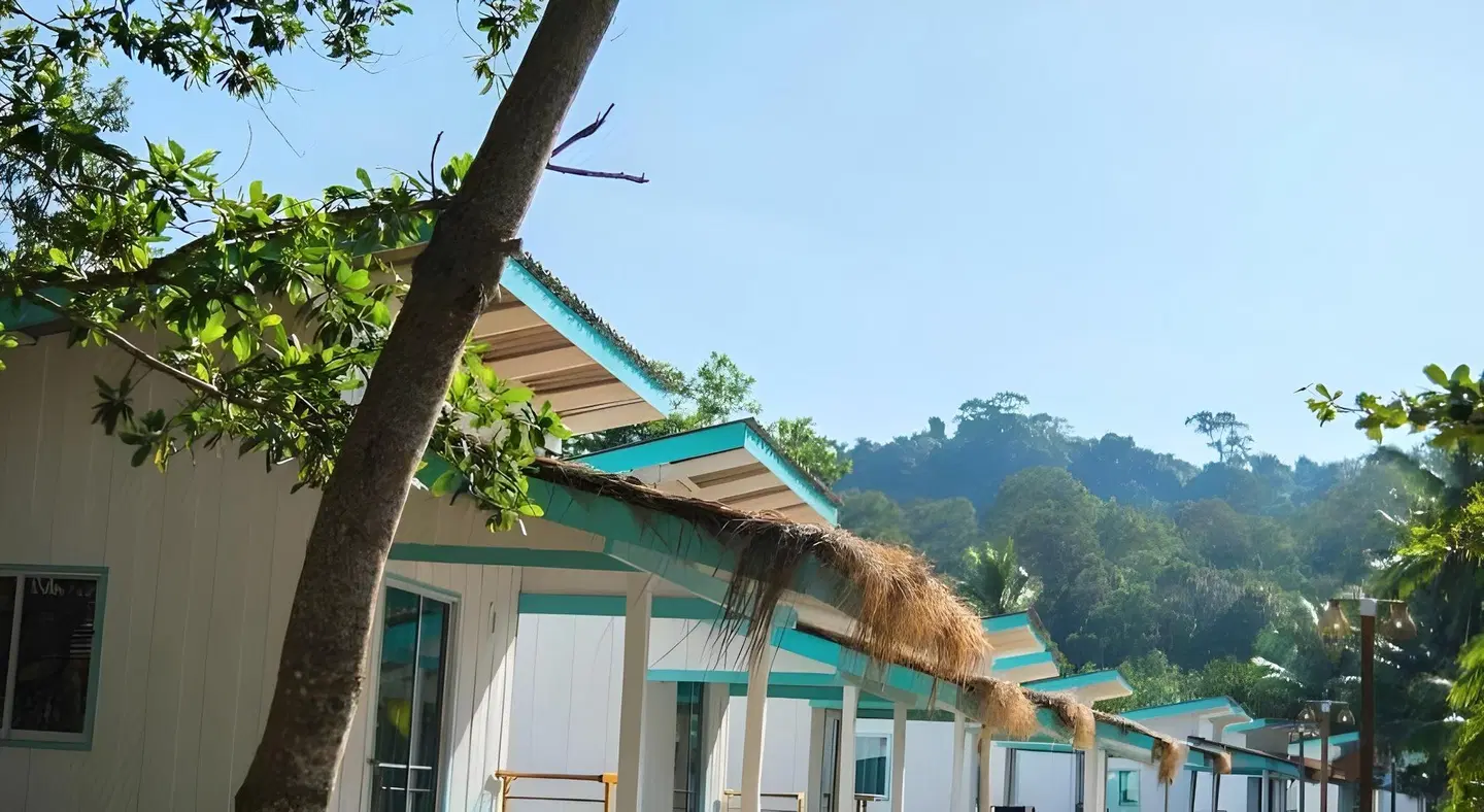 Siam Beach Resort, Koh Kood Terrasse