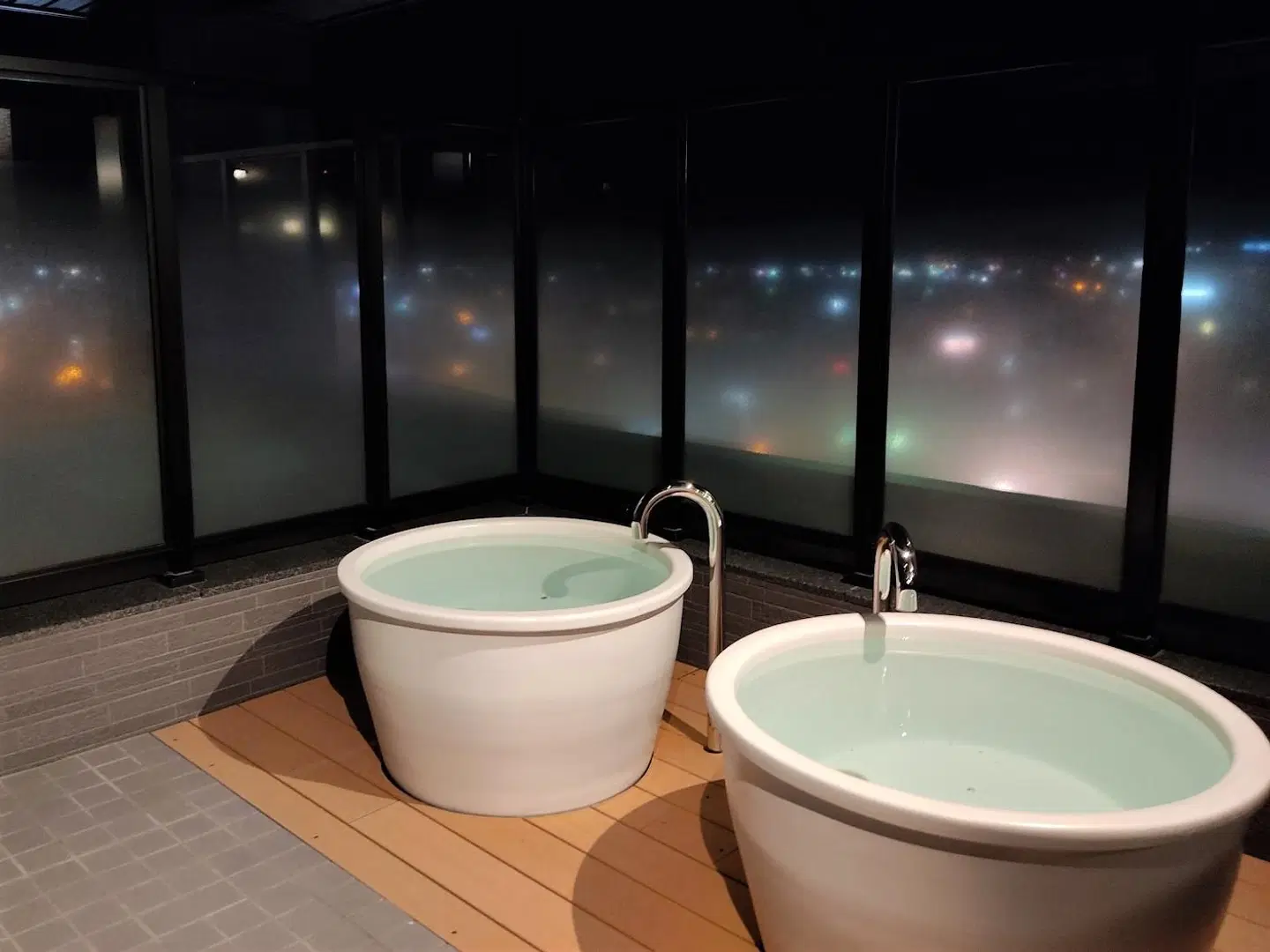 Hotel Amanek Asahikawa Badezimmer
