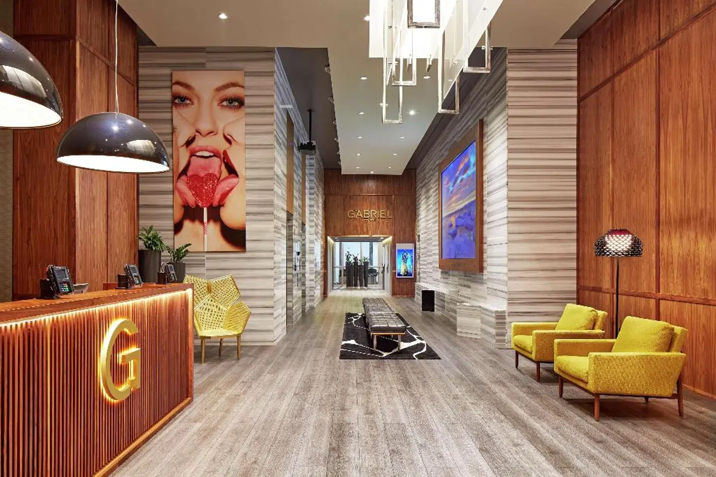 The Gabriel Miami Downtown, Curio Collection by Hilton LOUNGE_LOBBY