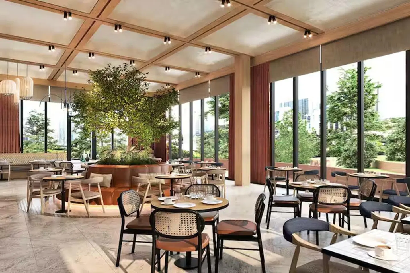 Hilton Istanbul Airport Terrasse