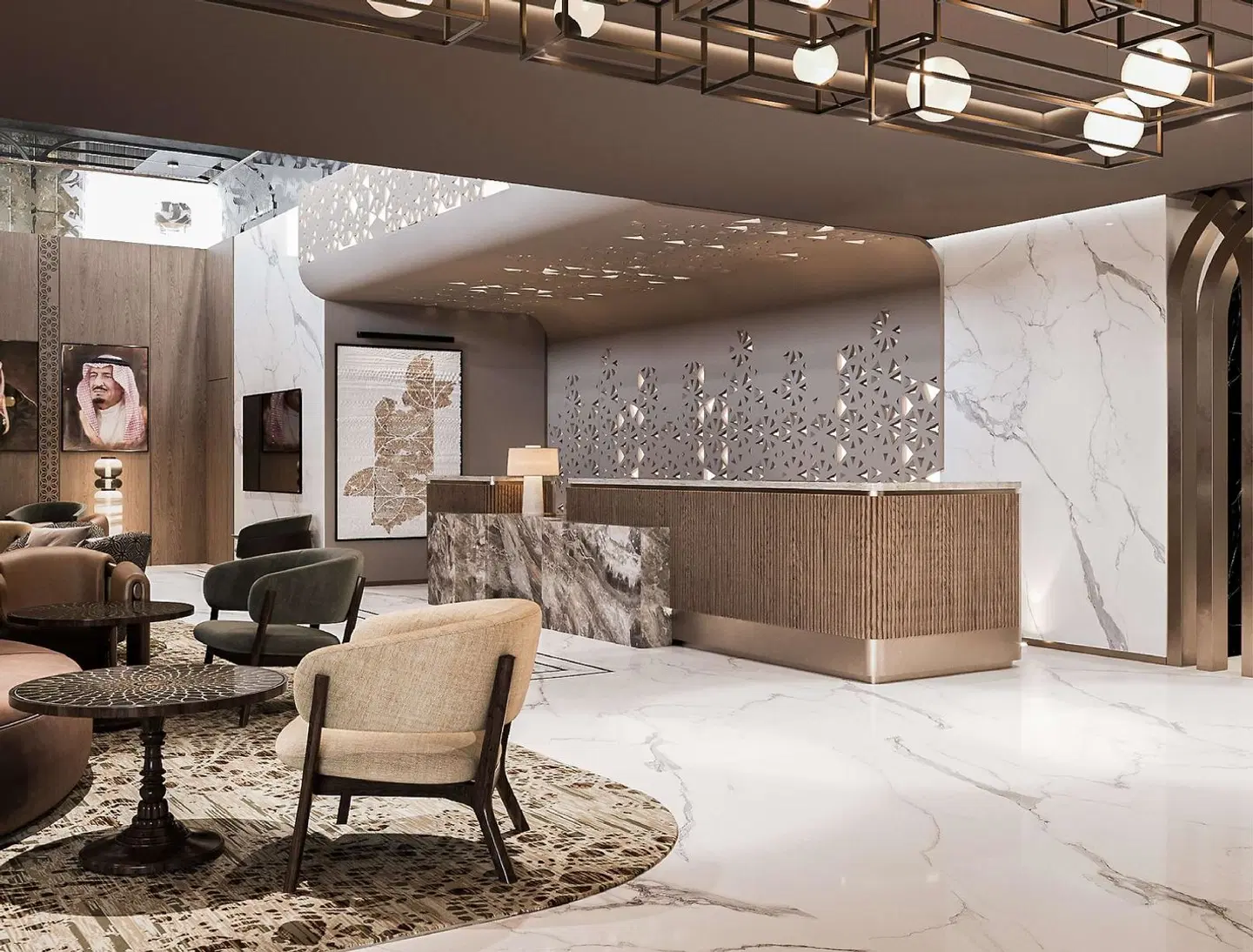 Diyar Ajwa, Tapestry Collection By Hilton LOUNGE_LOBBY