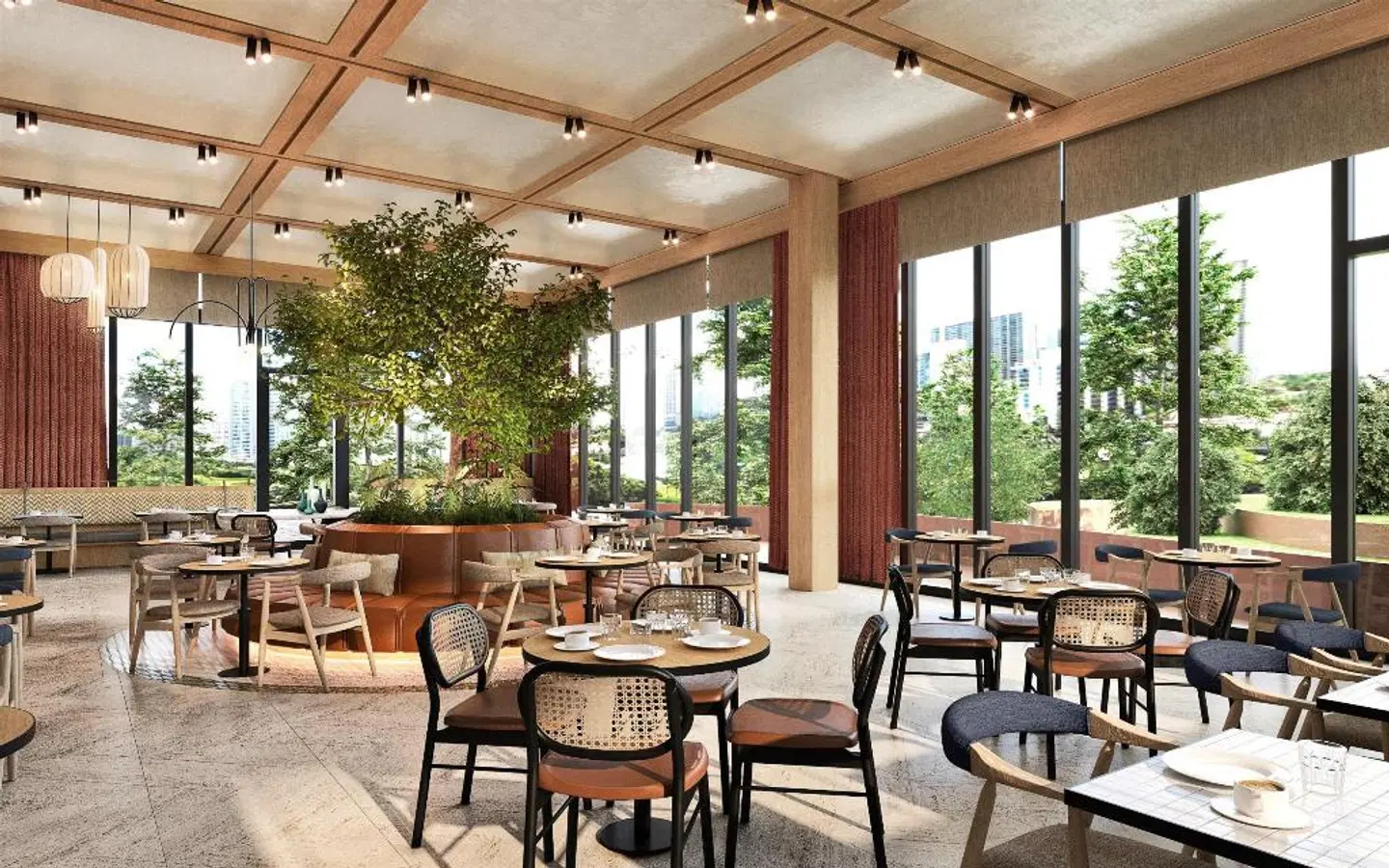 Hilton Istanbul Airport Terrasse