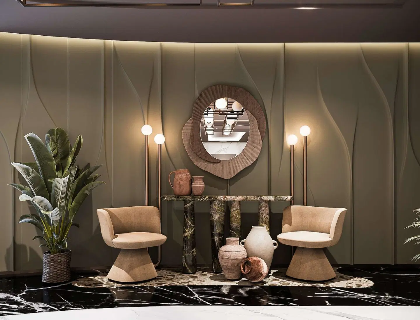 Diyar Ajwa, Tapestry Collection By Hilton LOUNGE_LOBBY