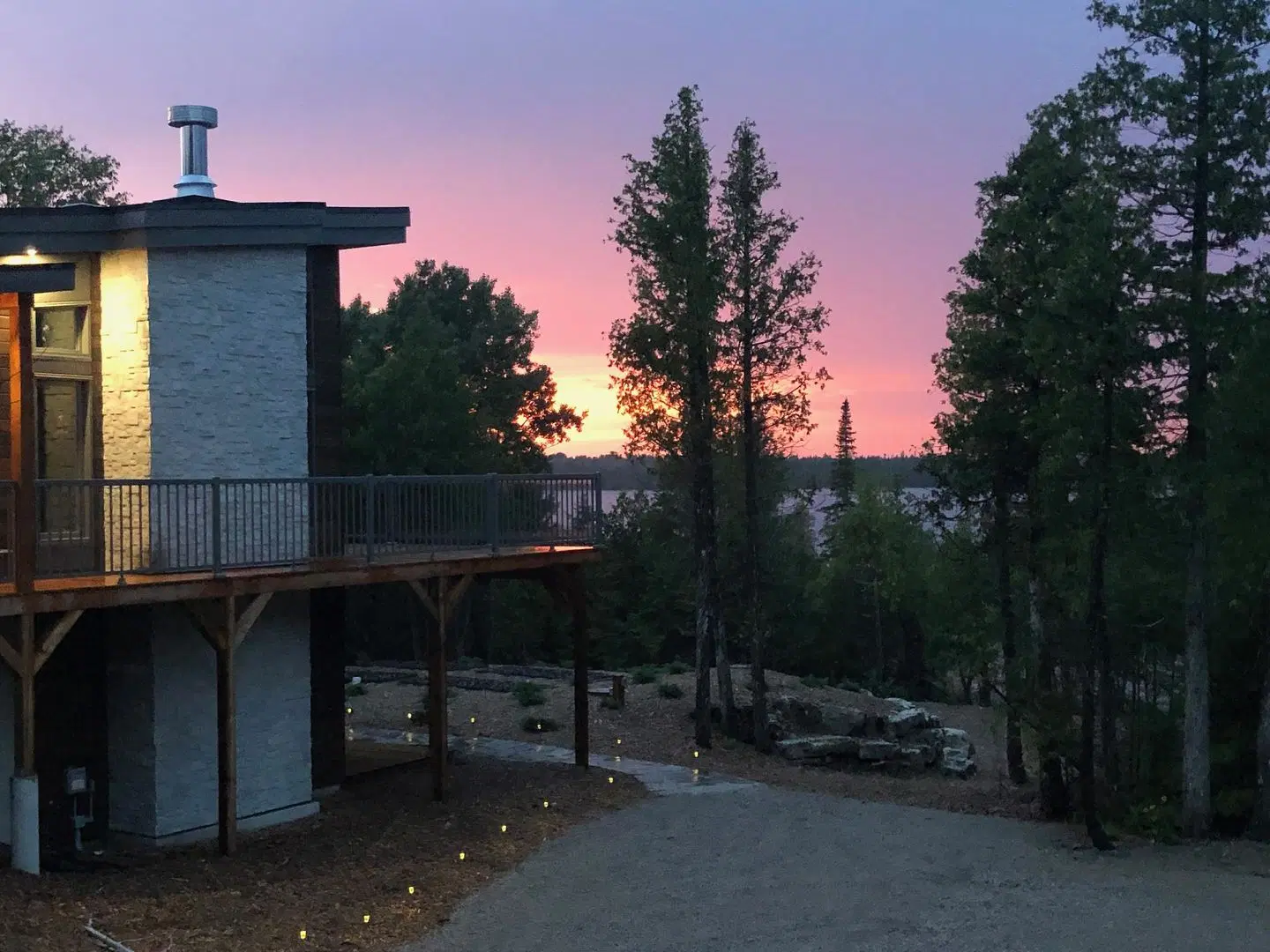 Stone Cove Waterfront Adults Only B&B Terrasse