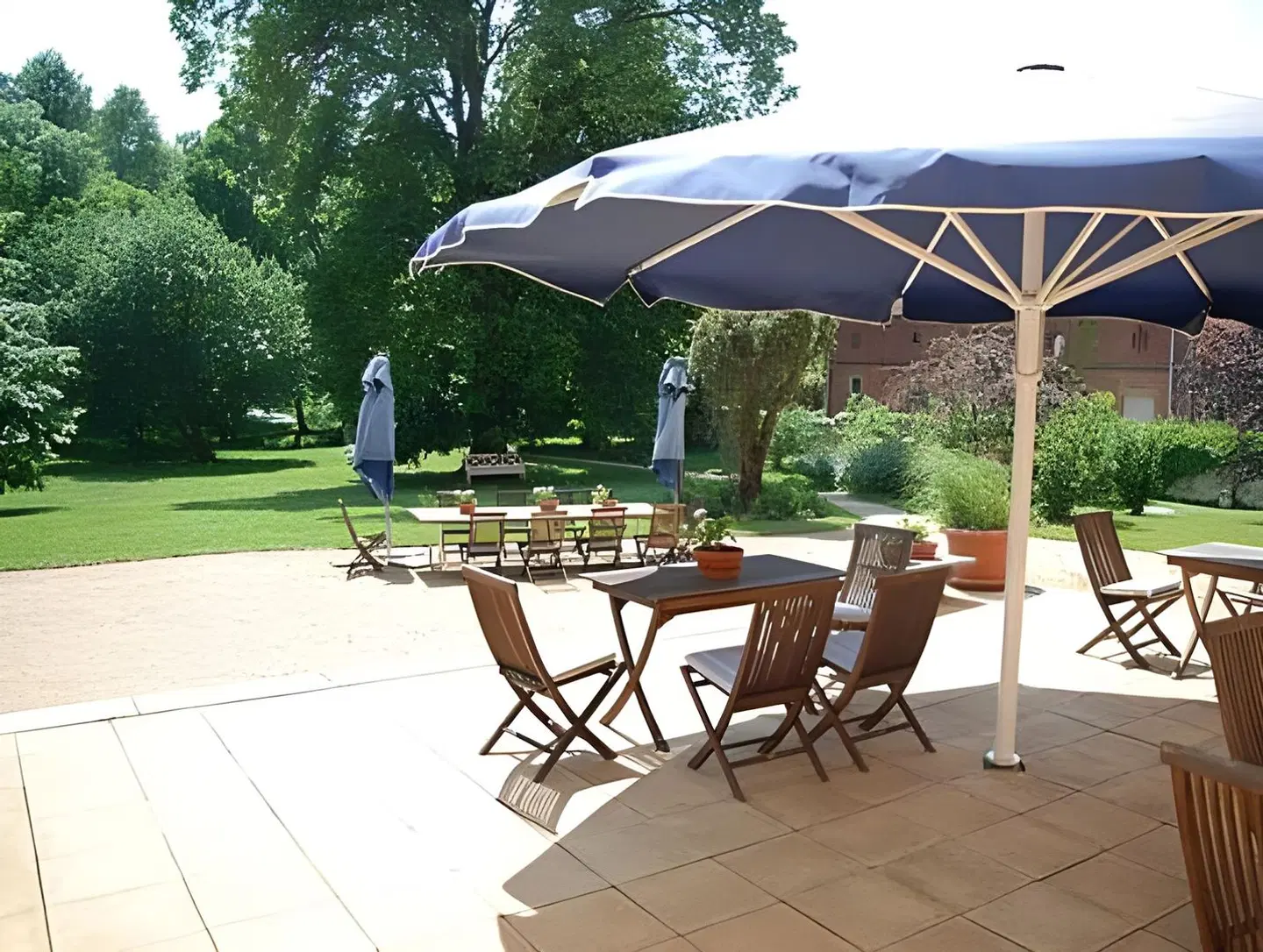 Schloß Ziethen Terrasse