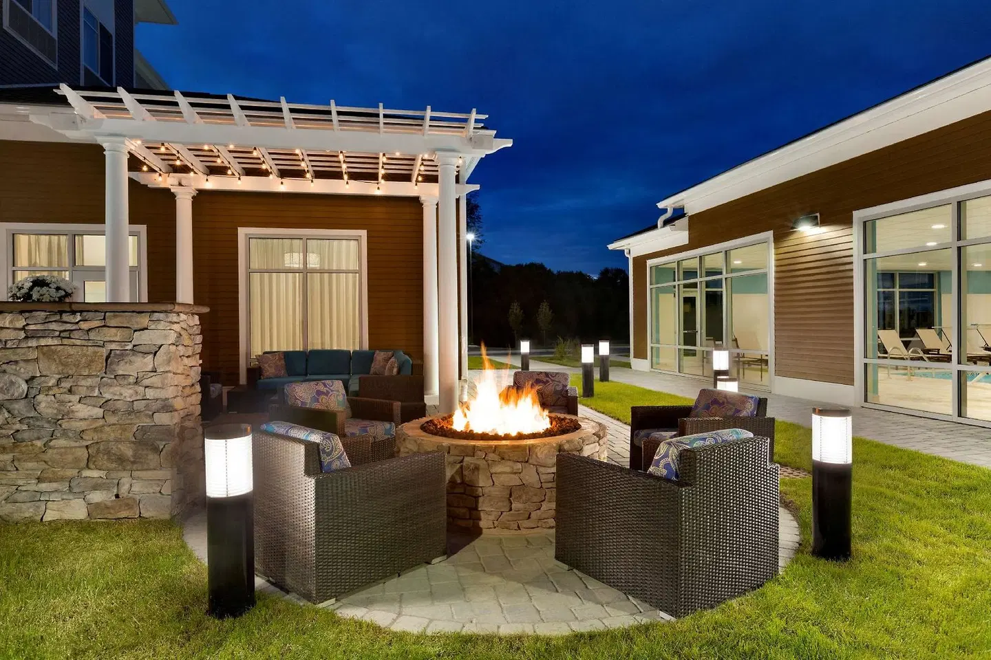 Homewood Suites by Hilton Augusta, ME Terrasse