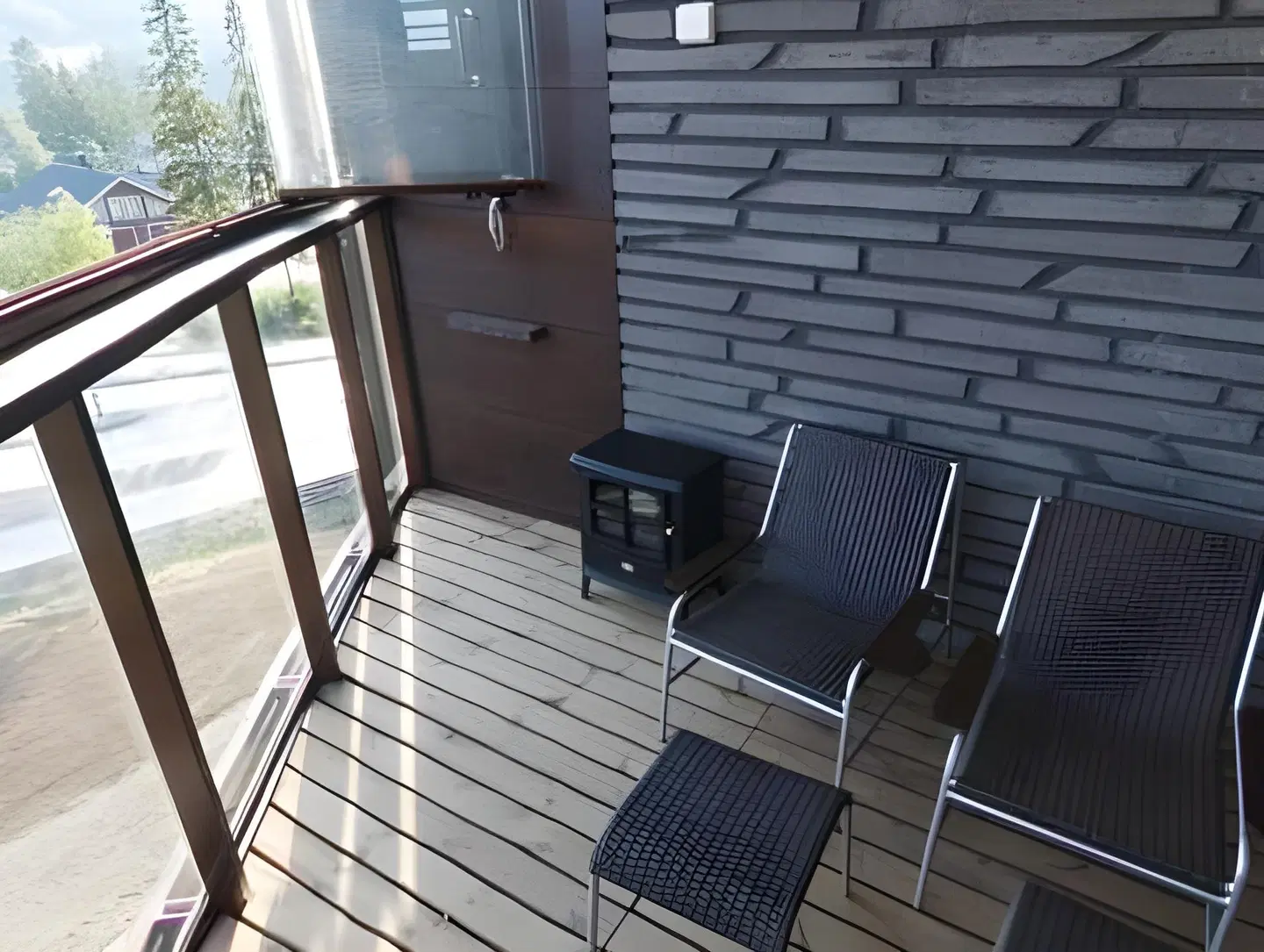 Holiday Club Tahko Spa Apartments Terrasse