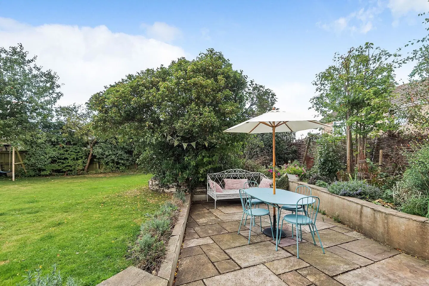 Barton Cottage Bed & Breakfast Terrasse
