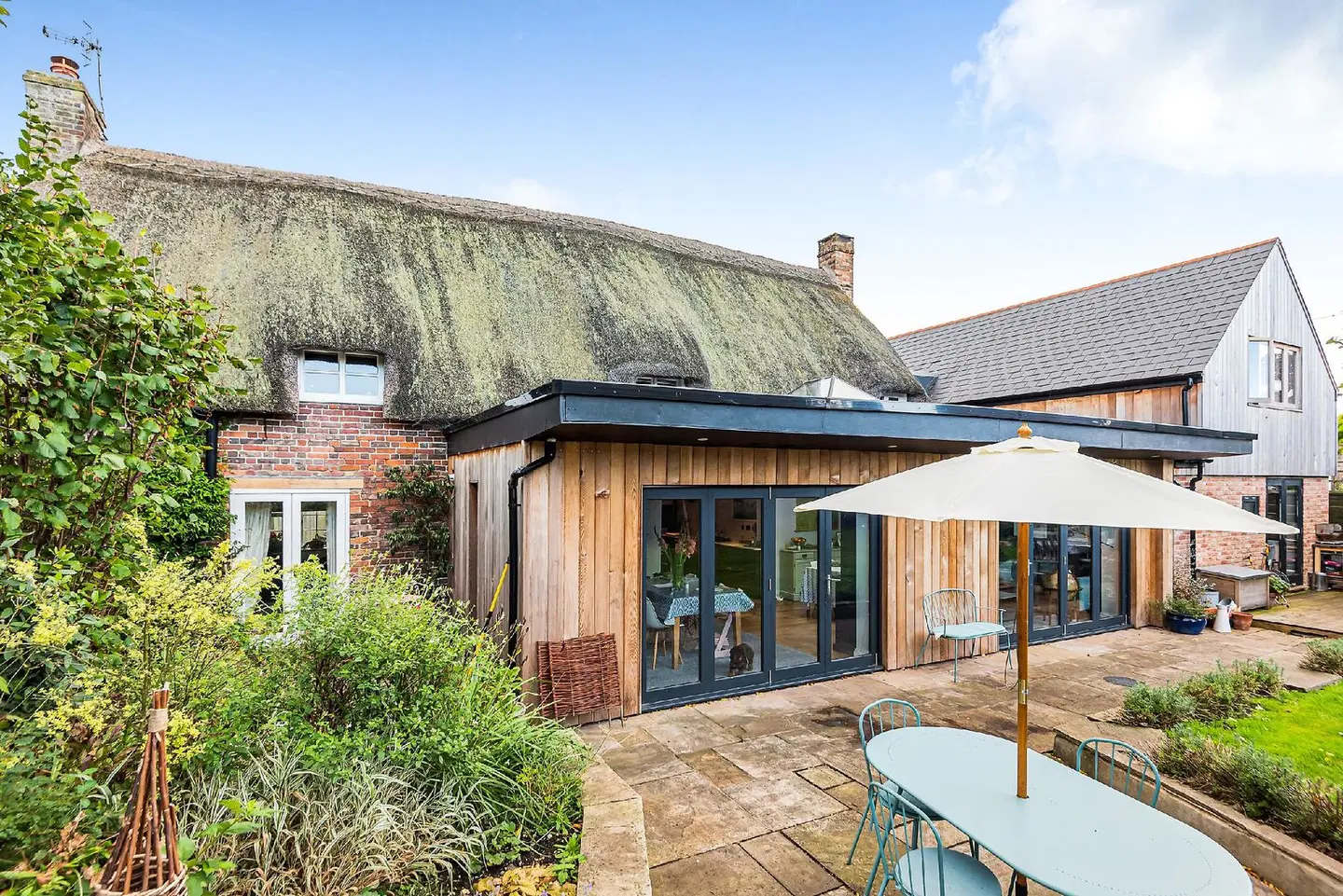 Barton Cottage Bed & Breakfast Terrasse