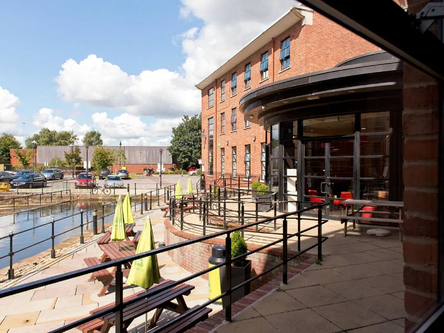 YHA Manchester Terrasse