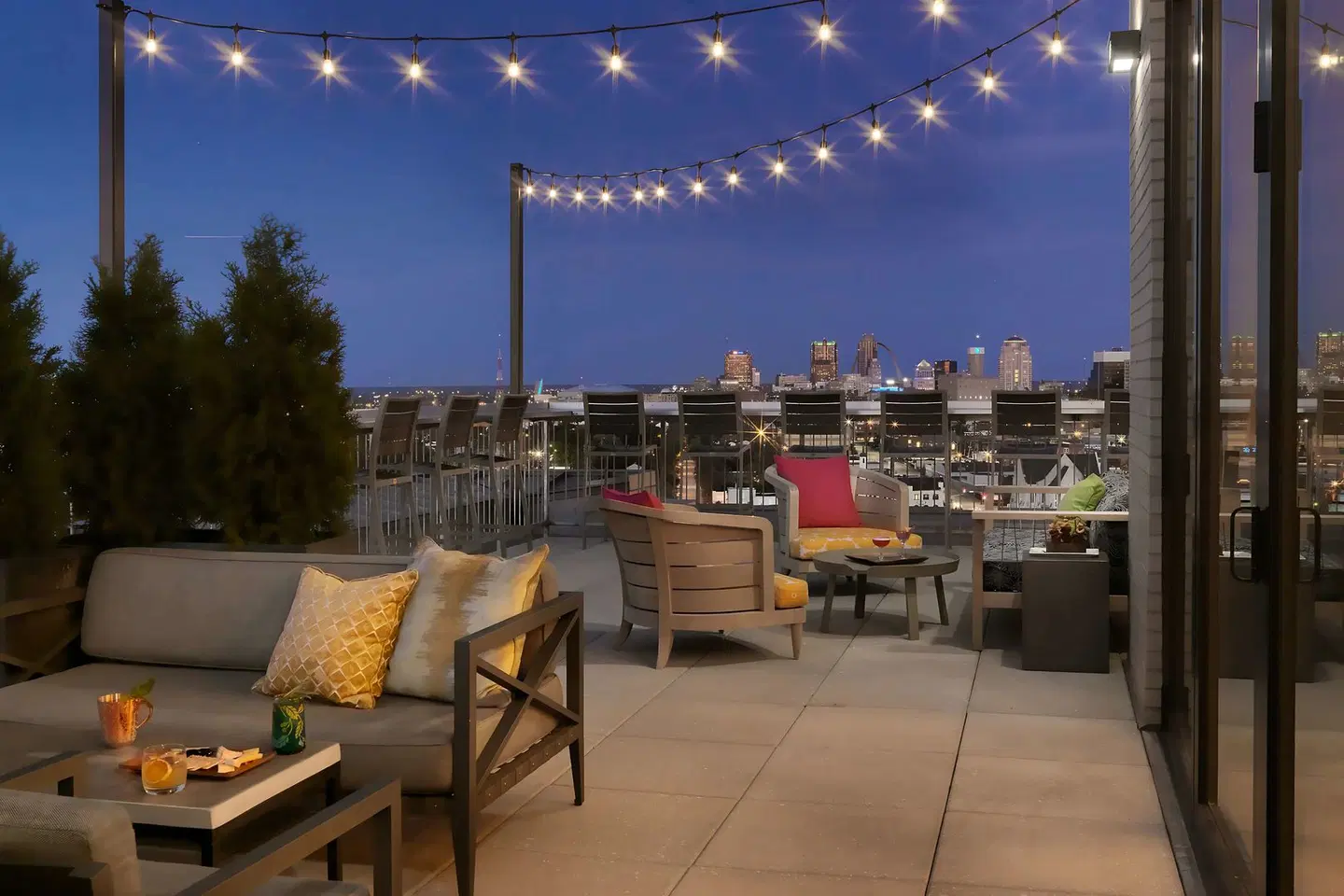 Angad Arts Hotel Terrasse