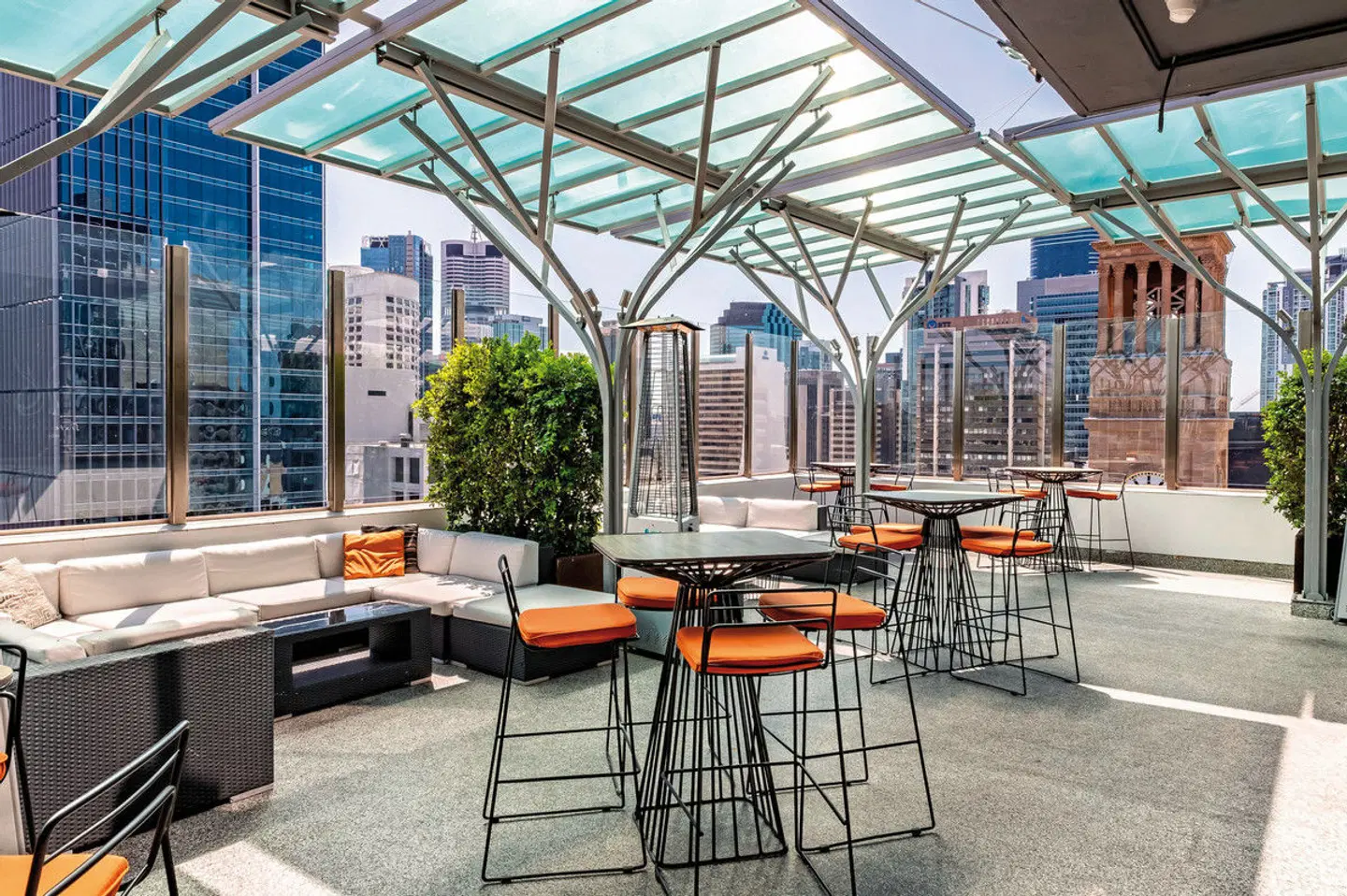 Pullman Brisbane King George Square Terrasse