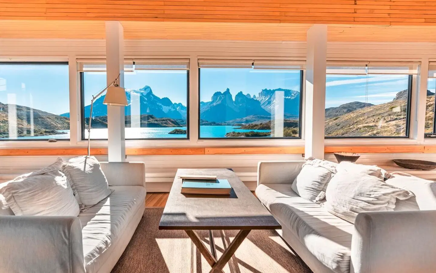 explora Torres del Paine Patagonia Terrasse