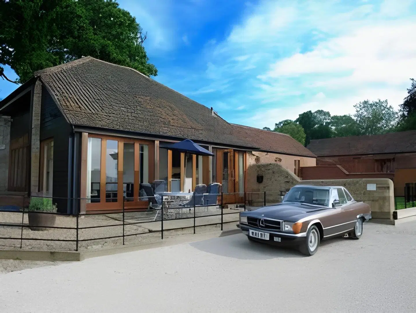 The Farmyard Terrasse