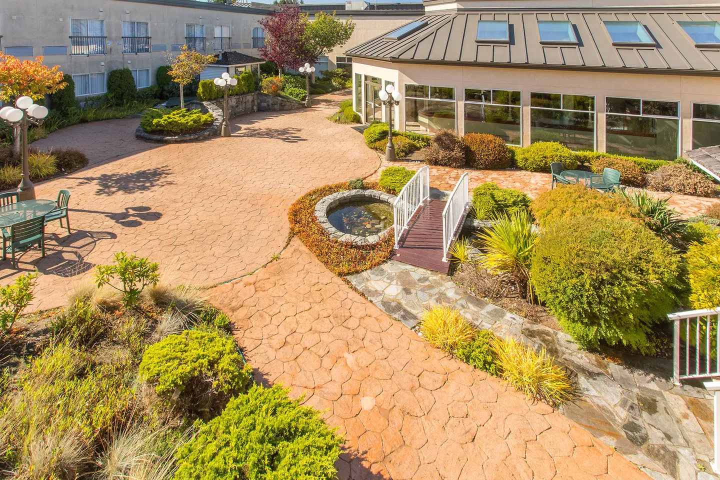 Powell River Town Centre Hotel Garten