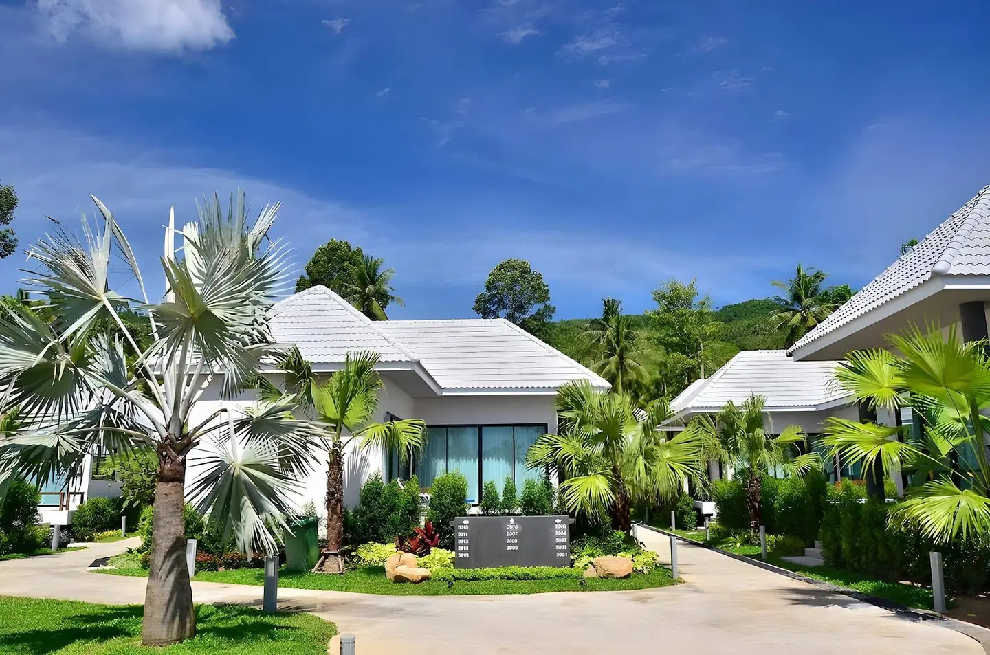 Chaweng Noi Pool Villa Garten
