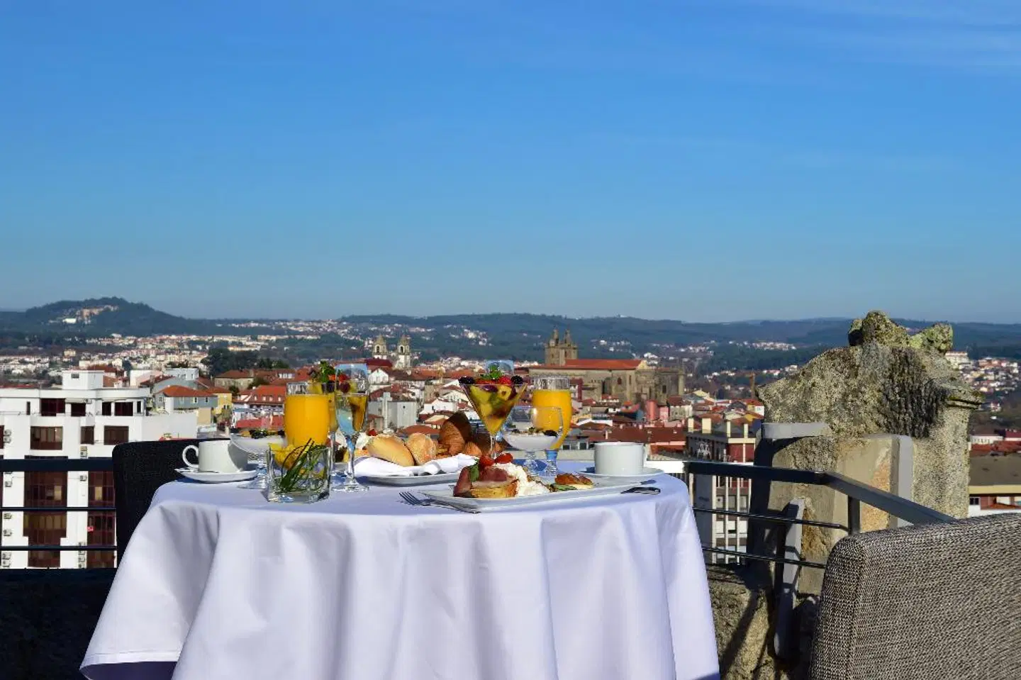 Pousada De Viseu Terrasse