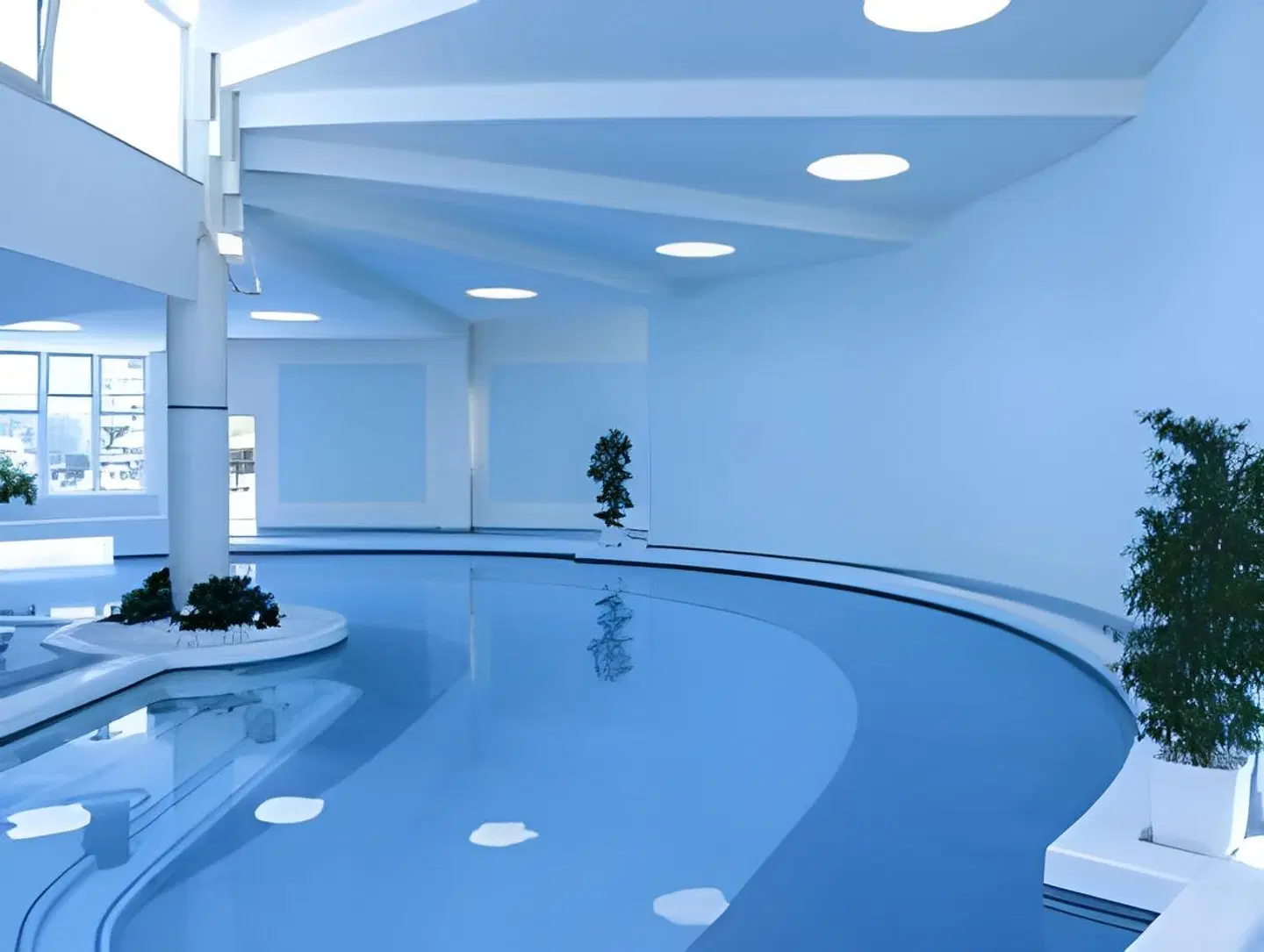 Hotel Terme Savoia Wellness Hallenbad
