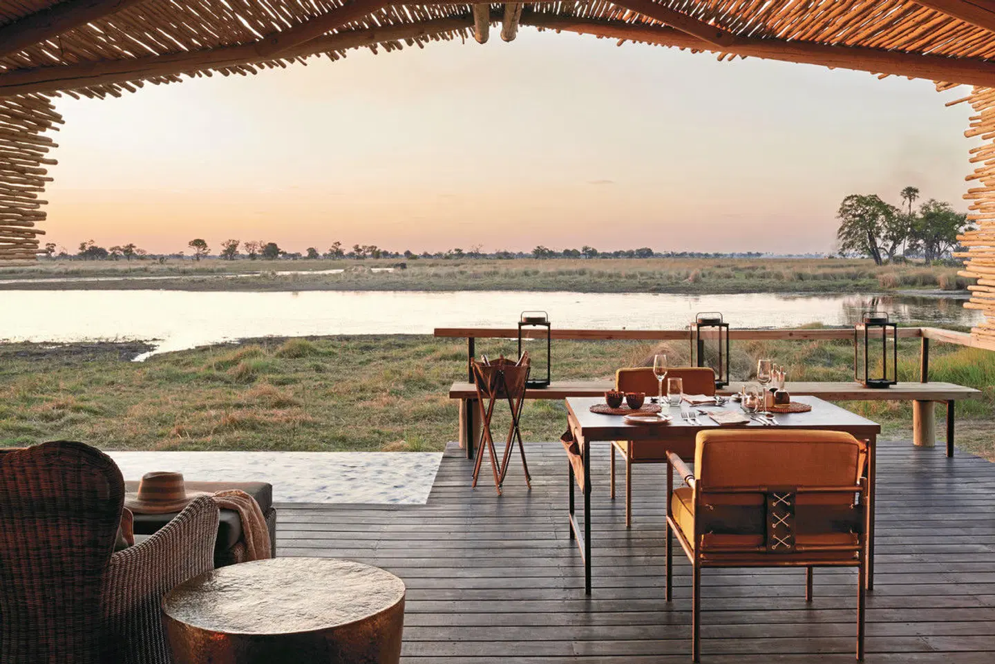 Belmond Eagle Island Terrasse