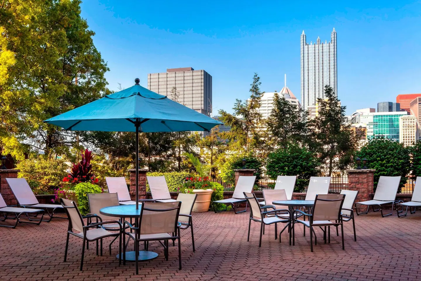 Sheraton Pittsburgh Hotel at Station Square Terrasse