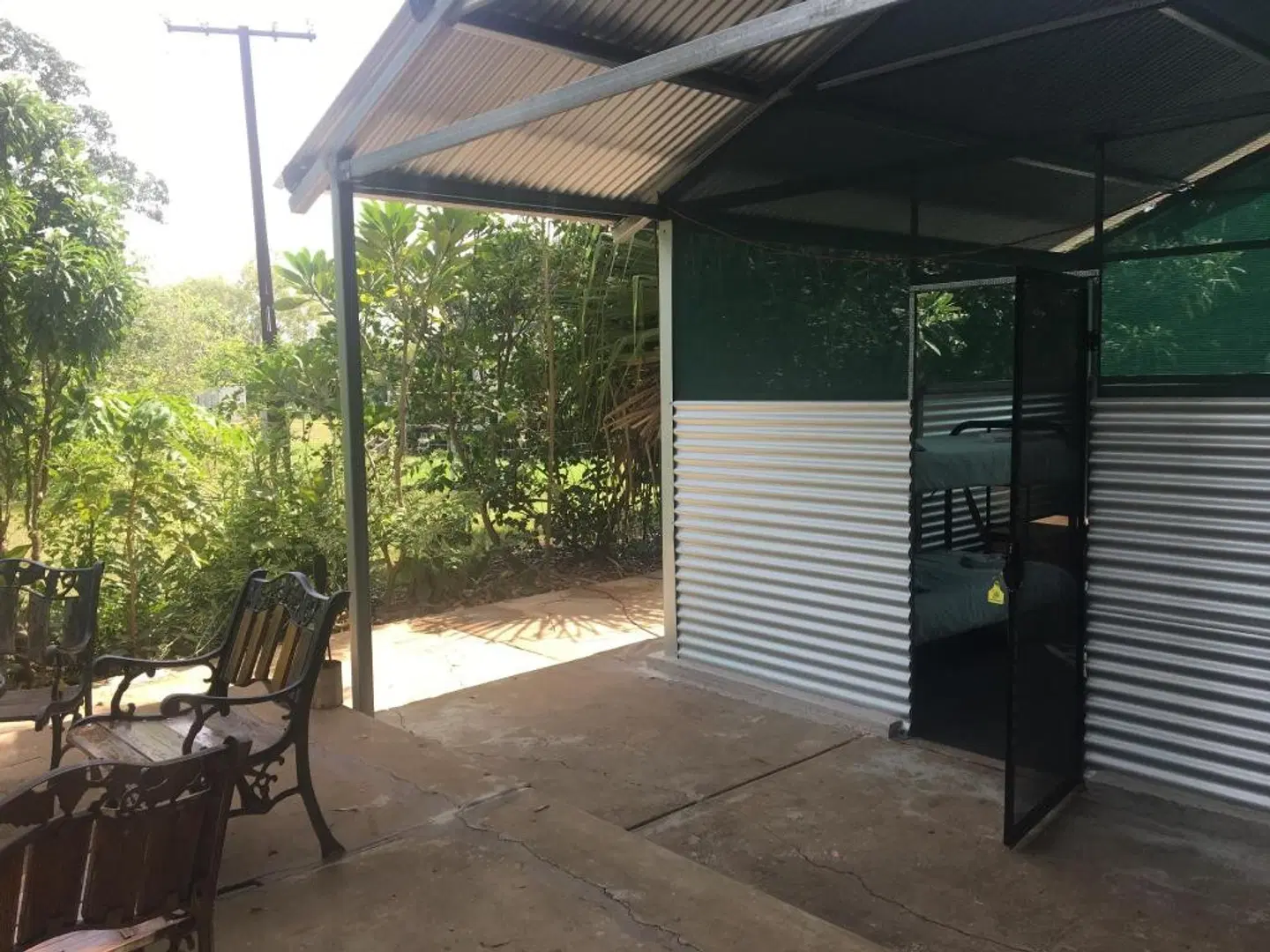 Mount Bundy Station Terrasse