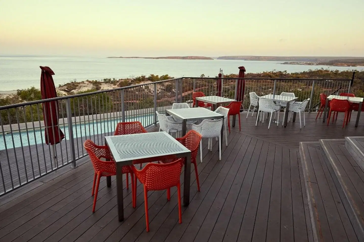 Berkeley River Lodge Terrasse