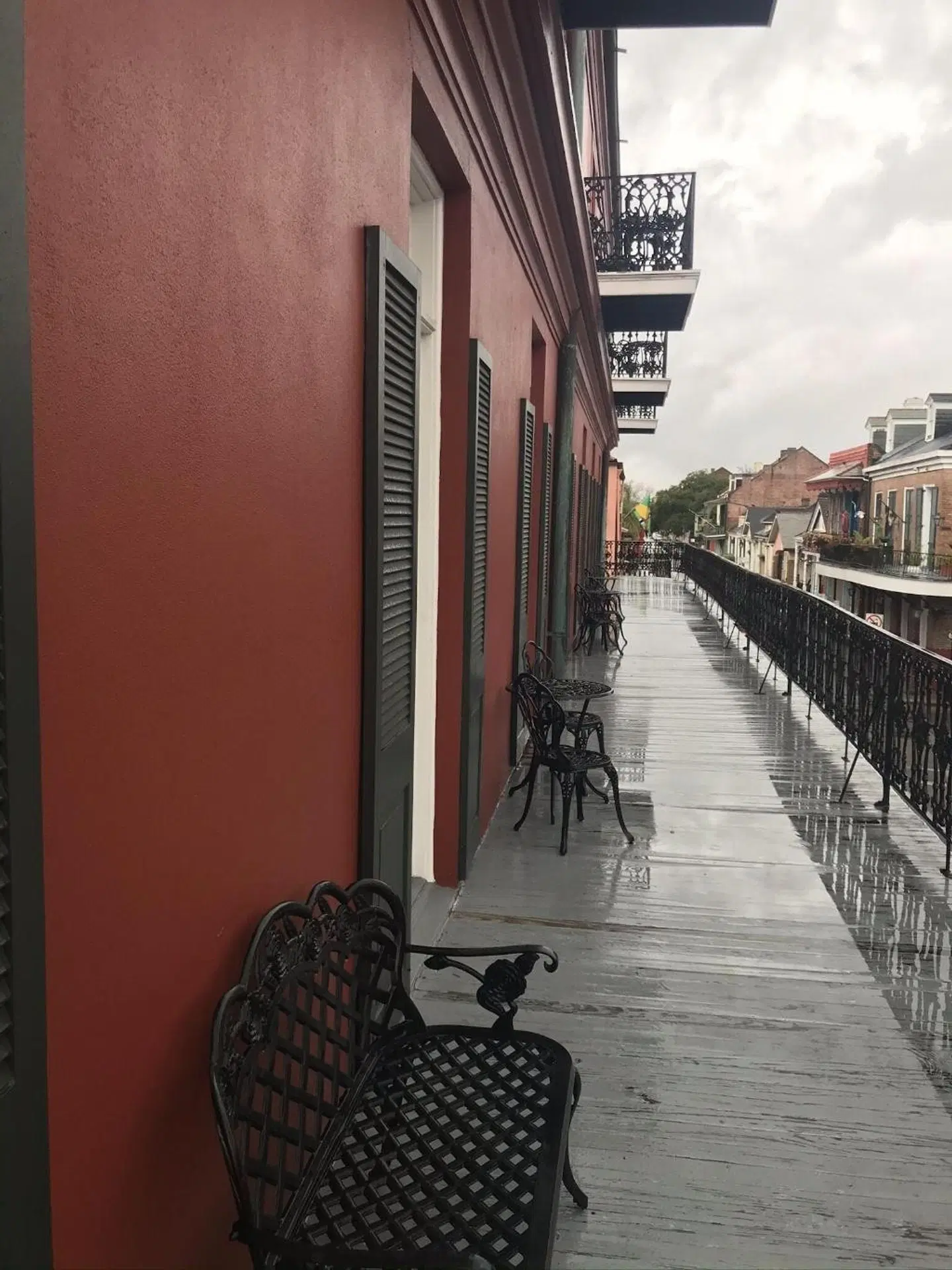 Le Richelieu in the French Quarter Terrasse