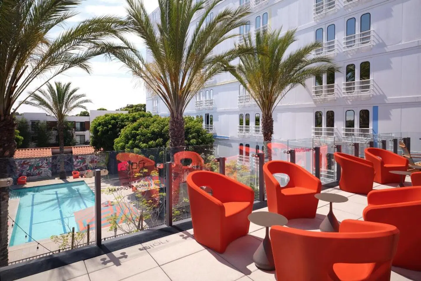 Aloft by Marriott El Segundo - Los Angeles Airport Terrasse