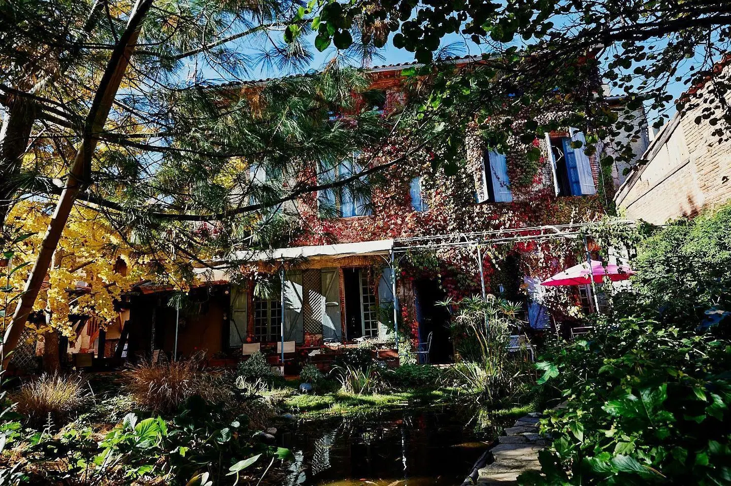 La Halte du Temps Garten