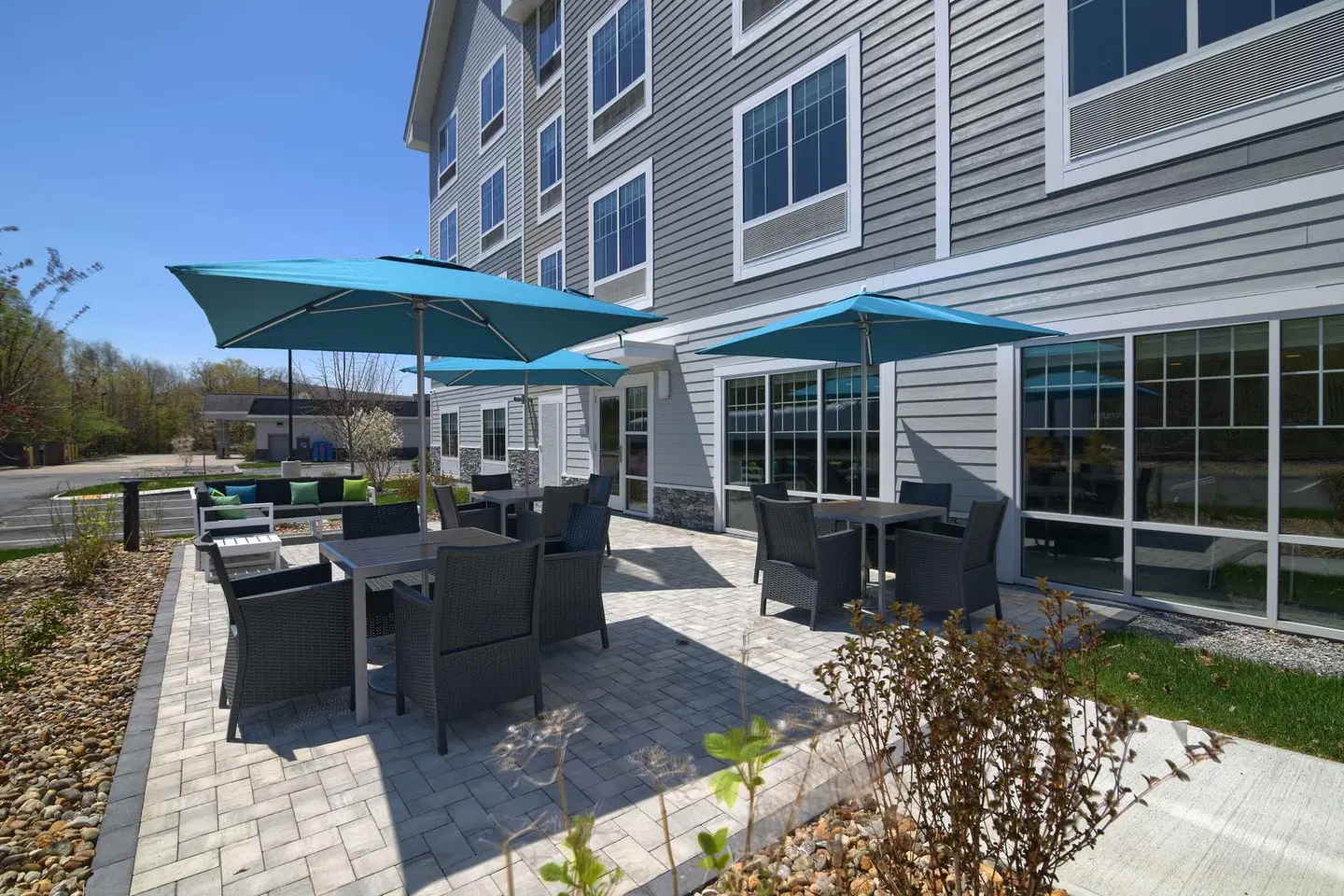 Hampton Inn Lincoln White Mountains Terrasse