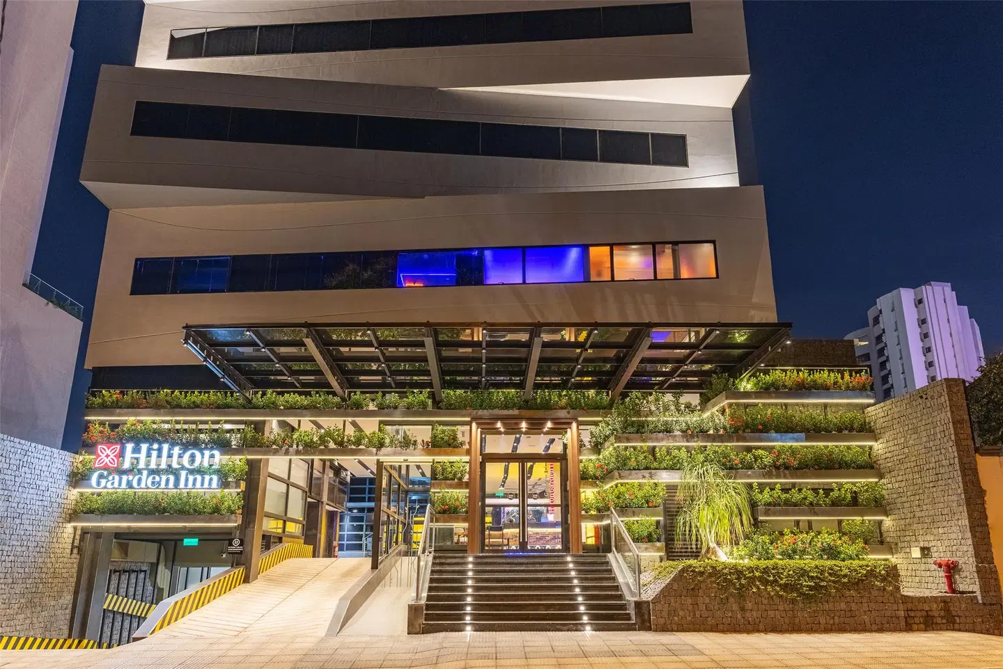 Hilton Garden Inn Asuncion Aviadores del Chaco Terrasse