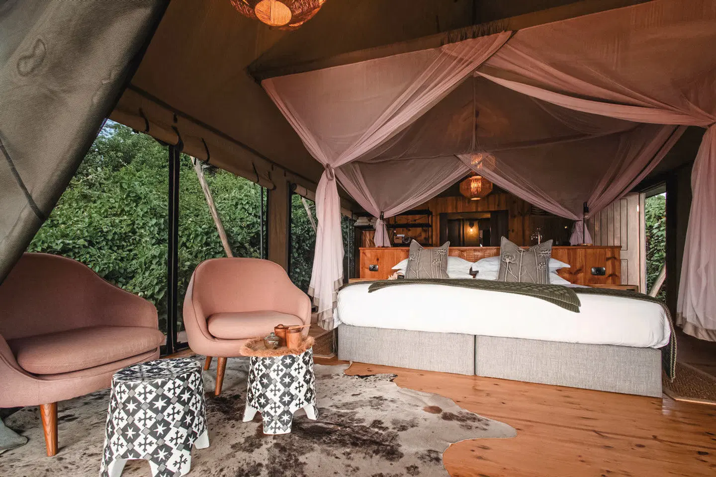 Wilderness Magashi Camp Terrasse