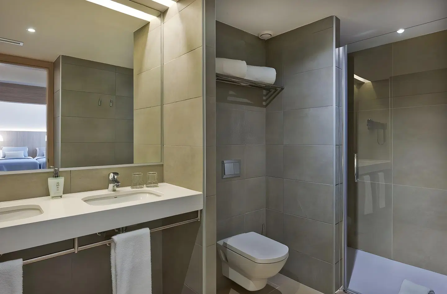 Hotel Omnium Badezimmer