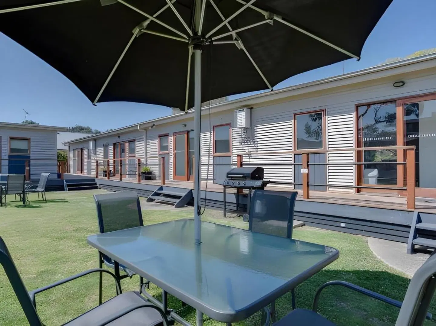 Beach Holiday Apartments Terrasse
