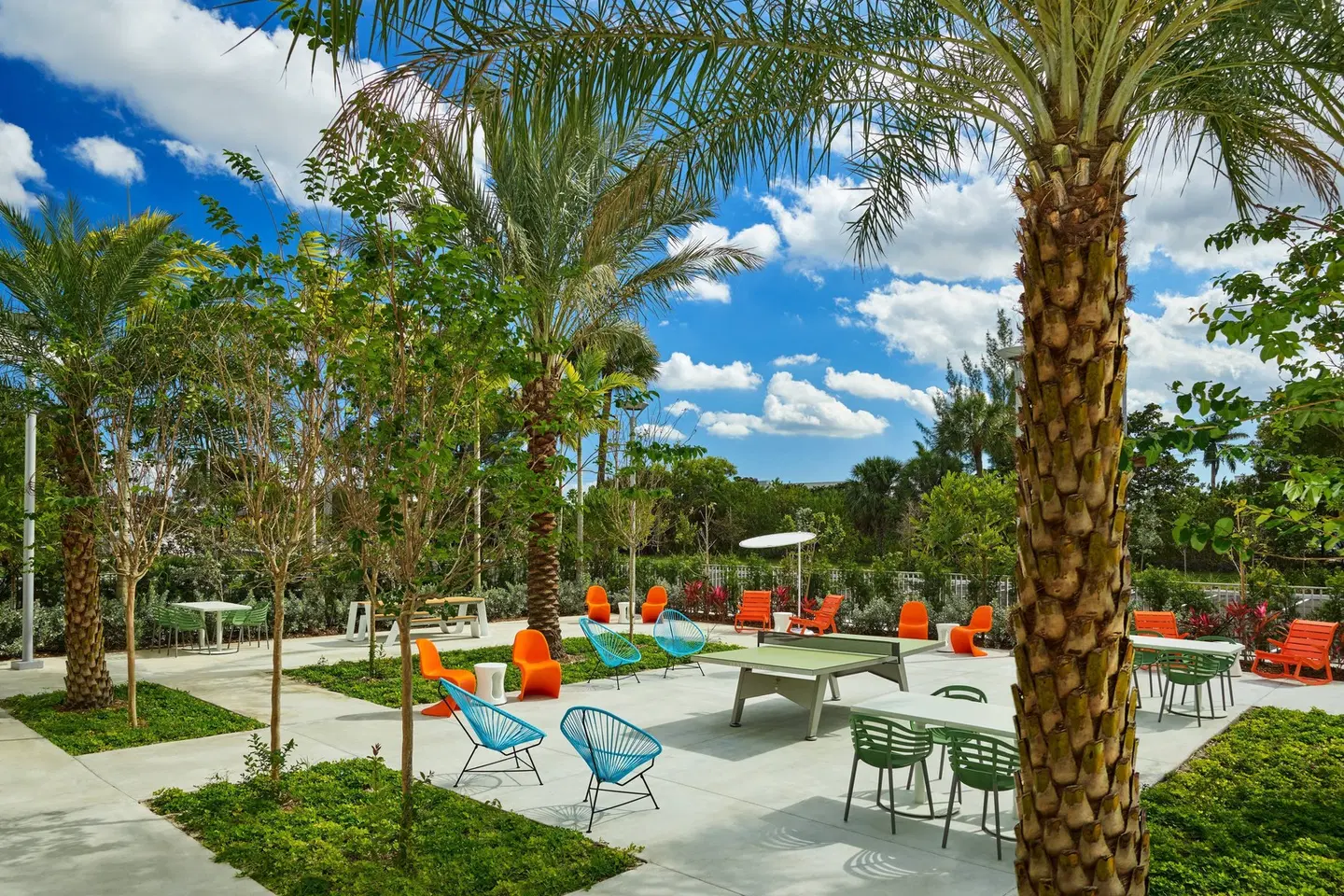 Aloft by Marriott Miami Airport Terrasse