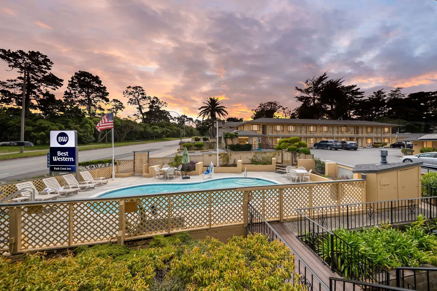 Best Western Park Crest Inn - Monterey Garten