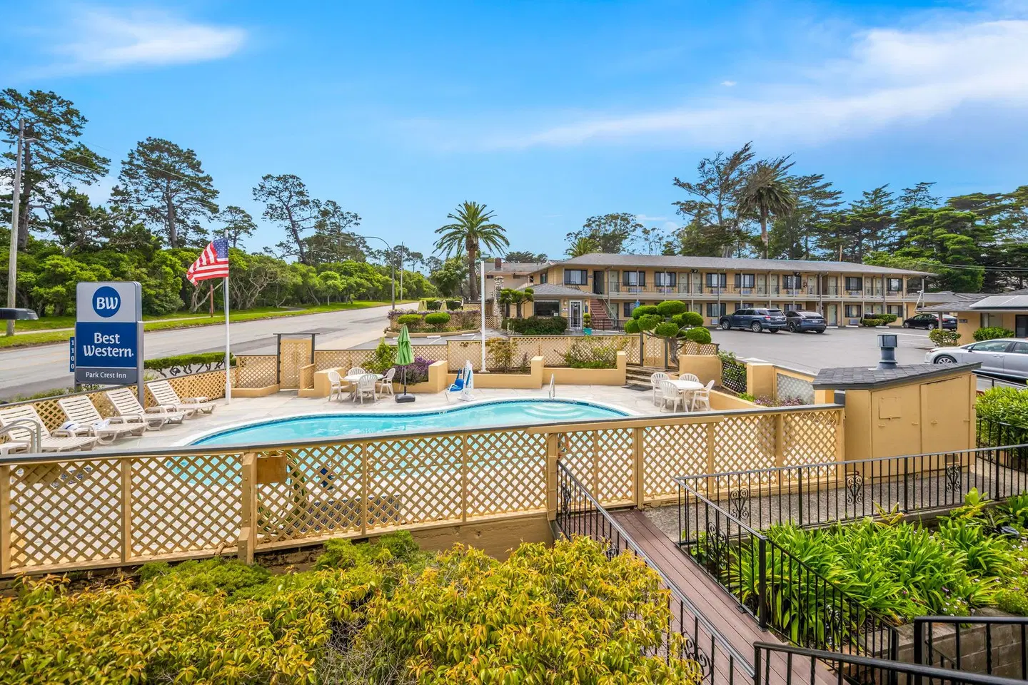 Best Western Park Crest Inn - Monterey Garten