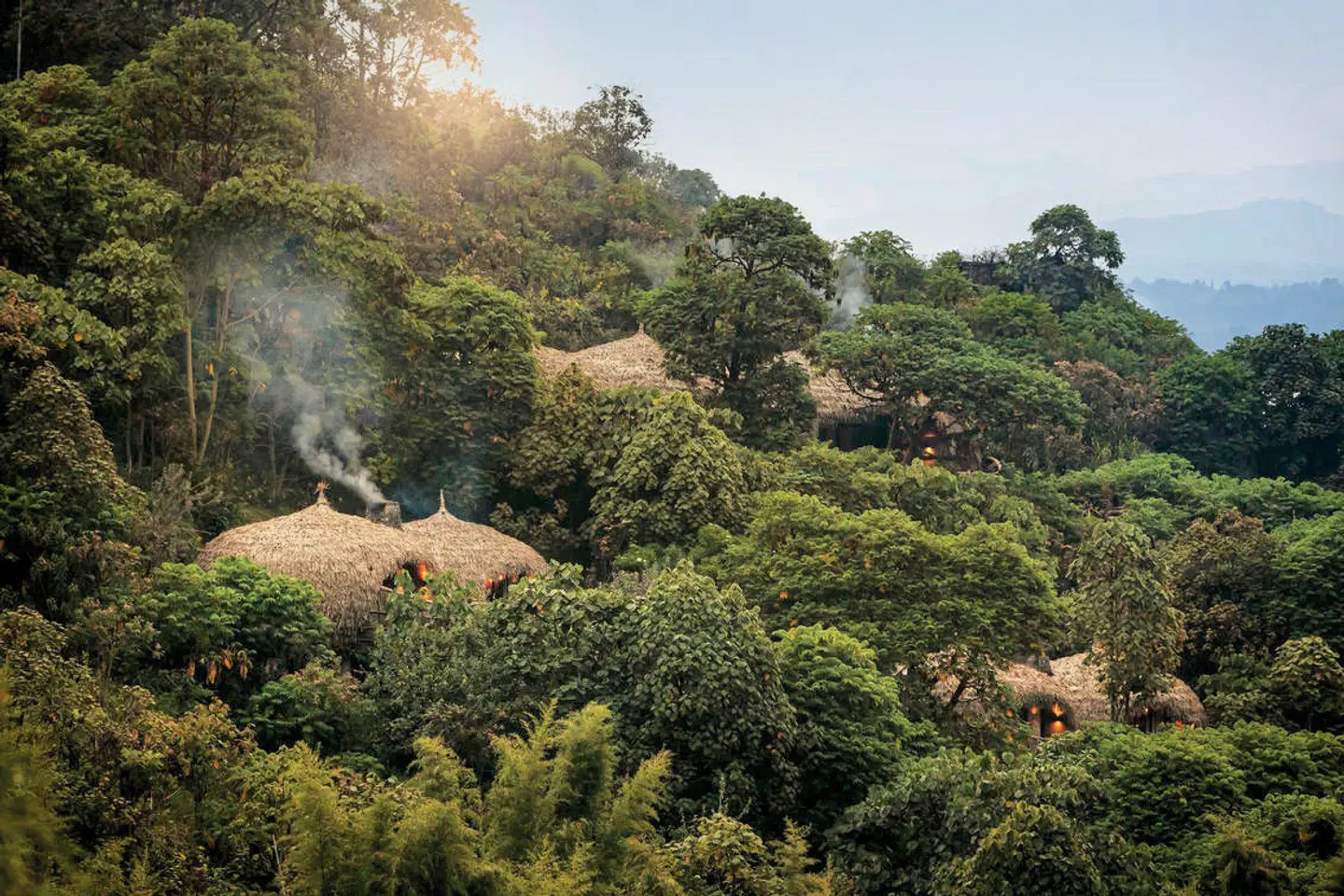 Wilderness Bisate Lodge LANDSCAPE
