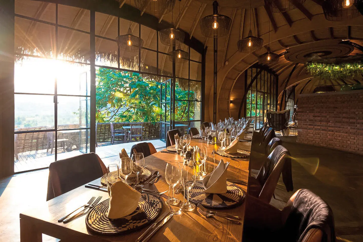Wilderness Bisate Lodge Restaurant