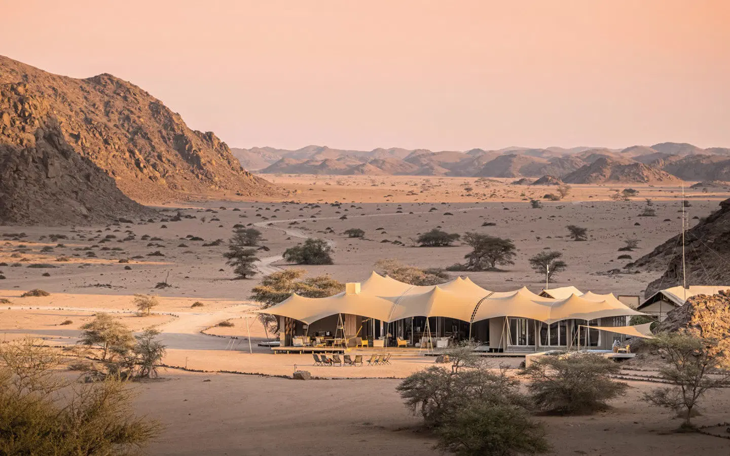 Wilderness Hoanib Skeleton Coast Camp LANDSCAPE